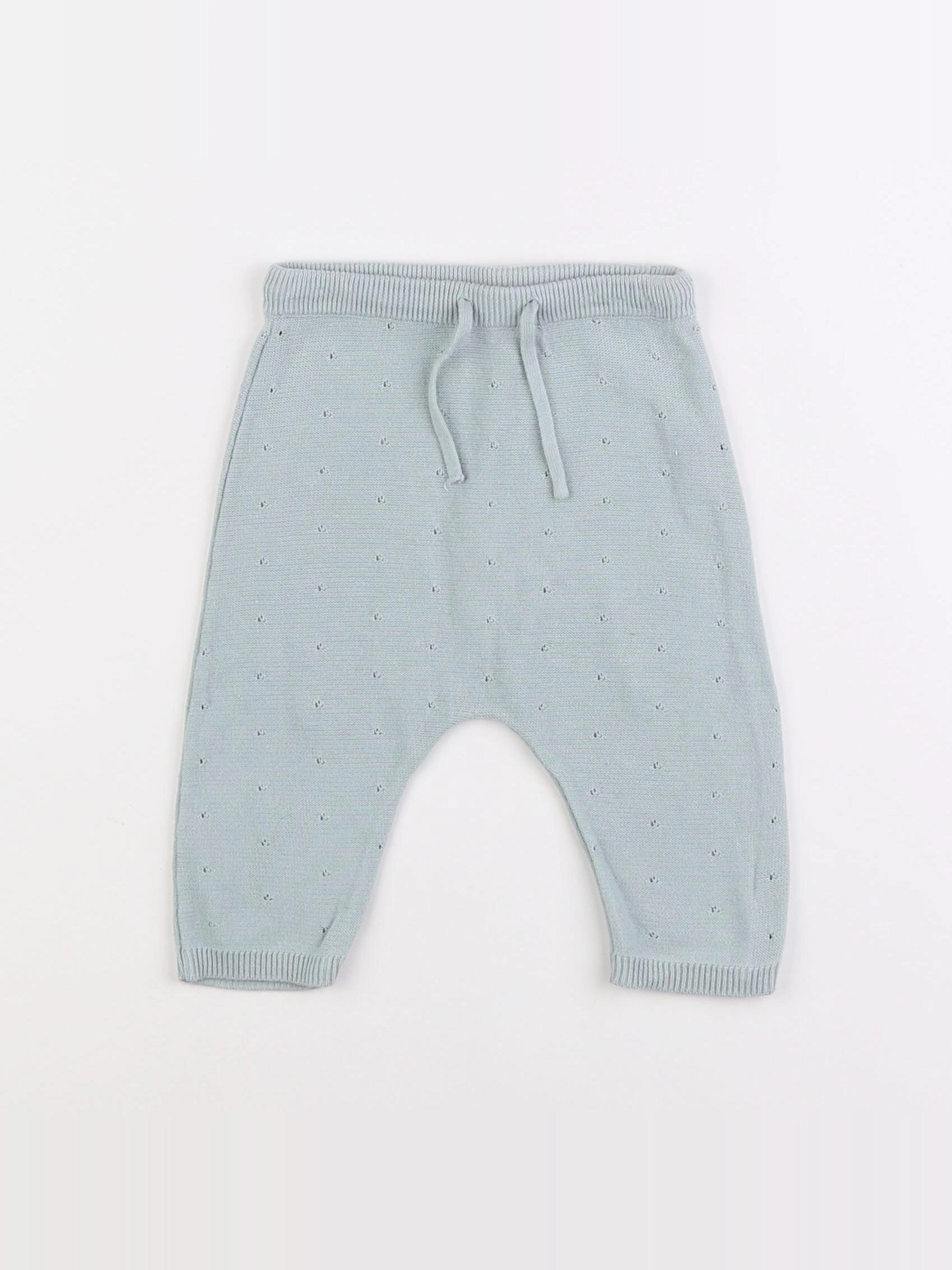 Boutchou - pantalon vert - 6 mois