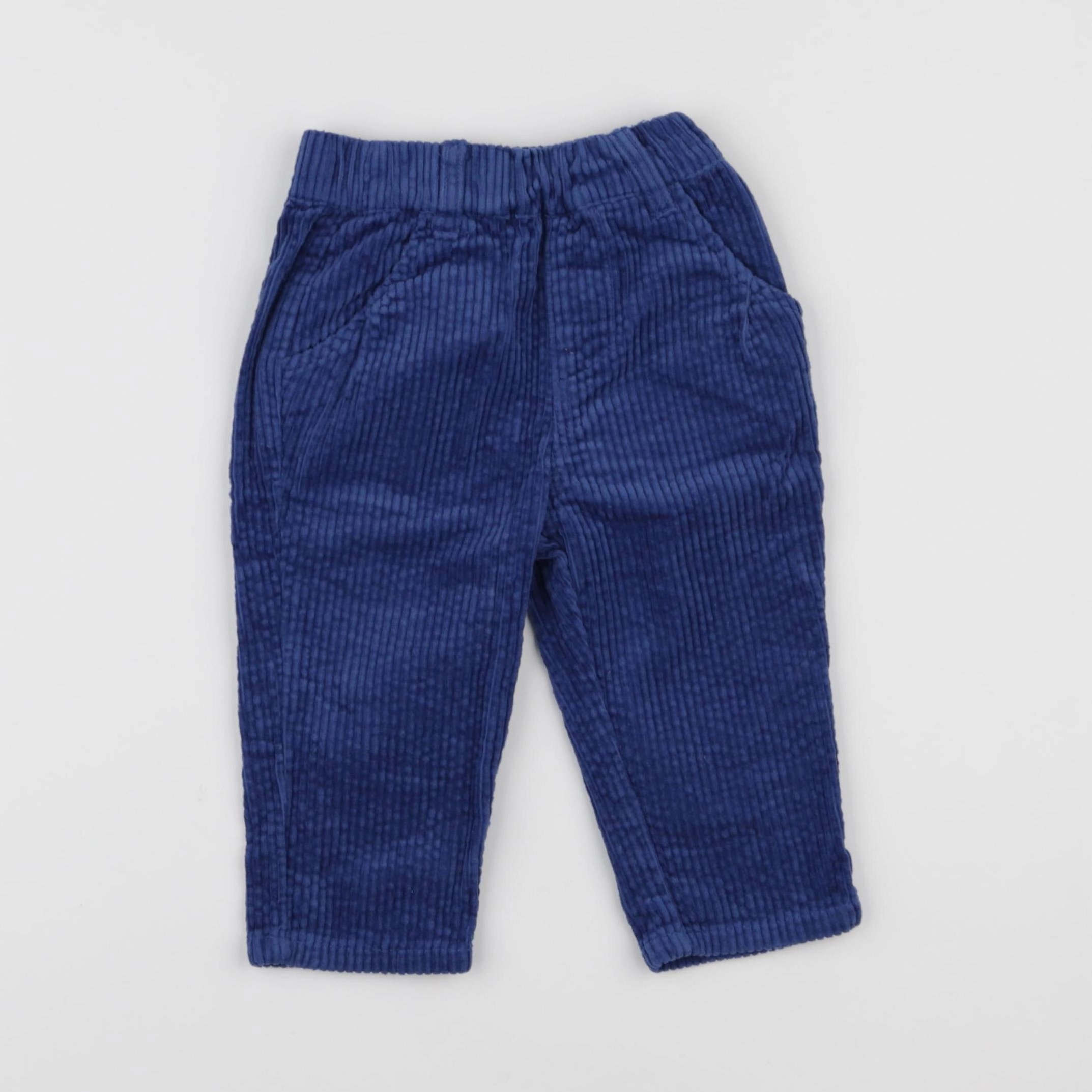 Boutchou - pantalon bleu - 9 mois