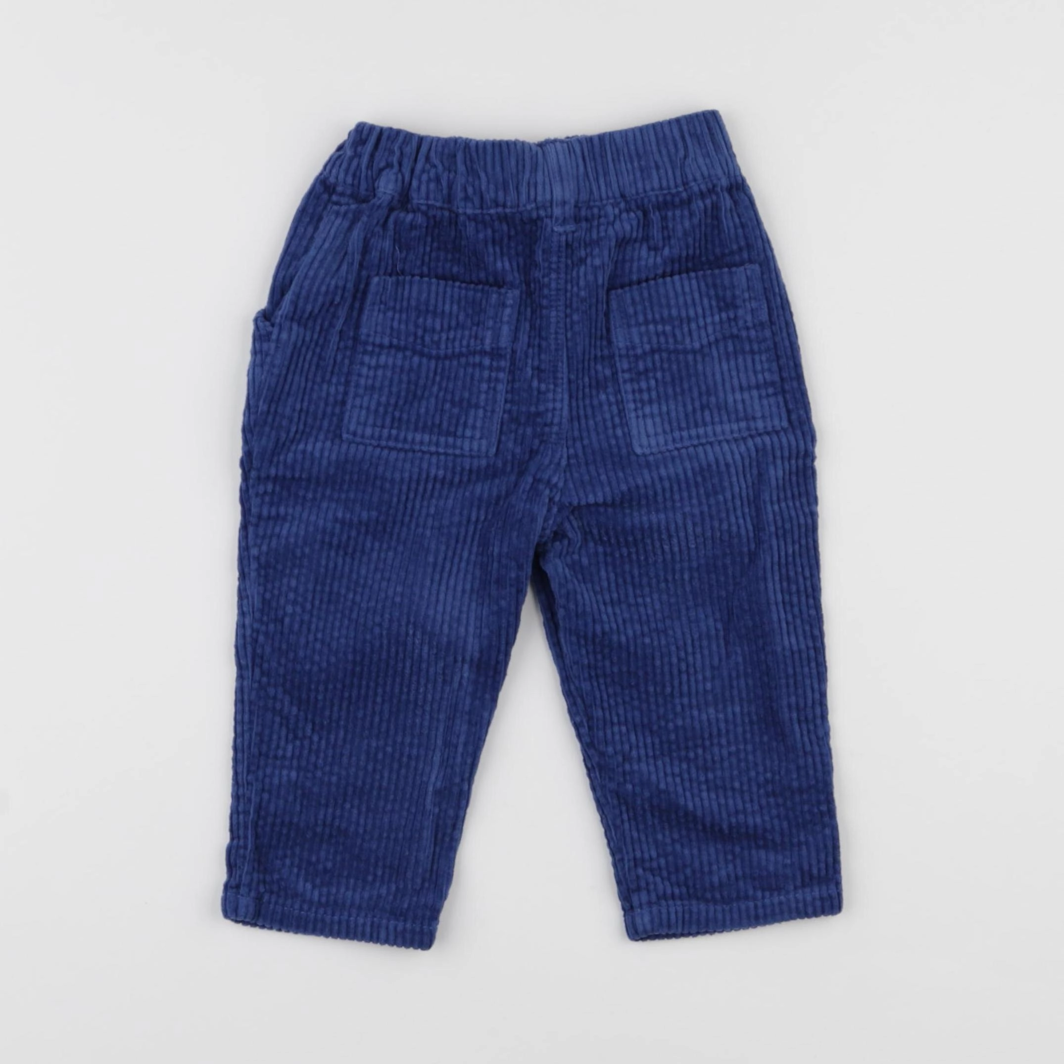 Boutchou - pantalon bleu - 9 mois