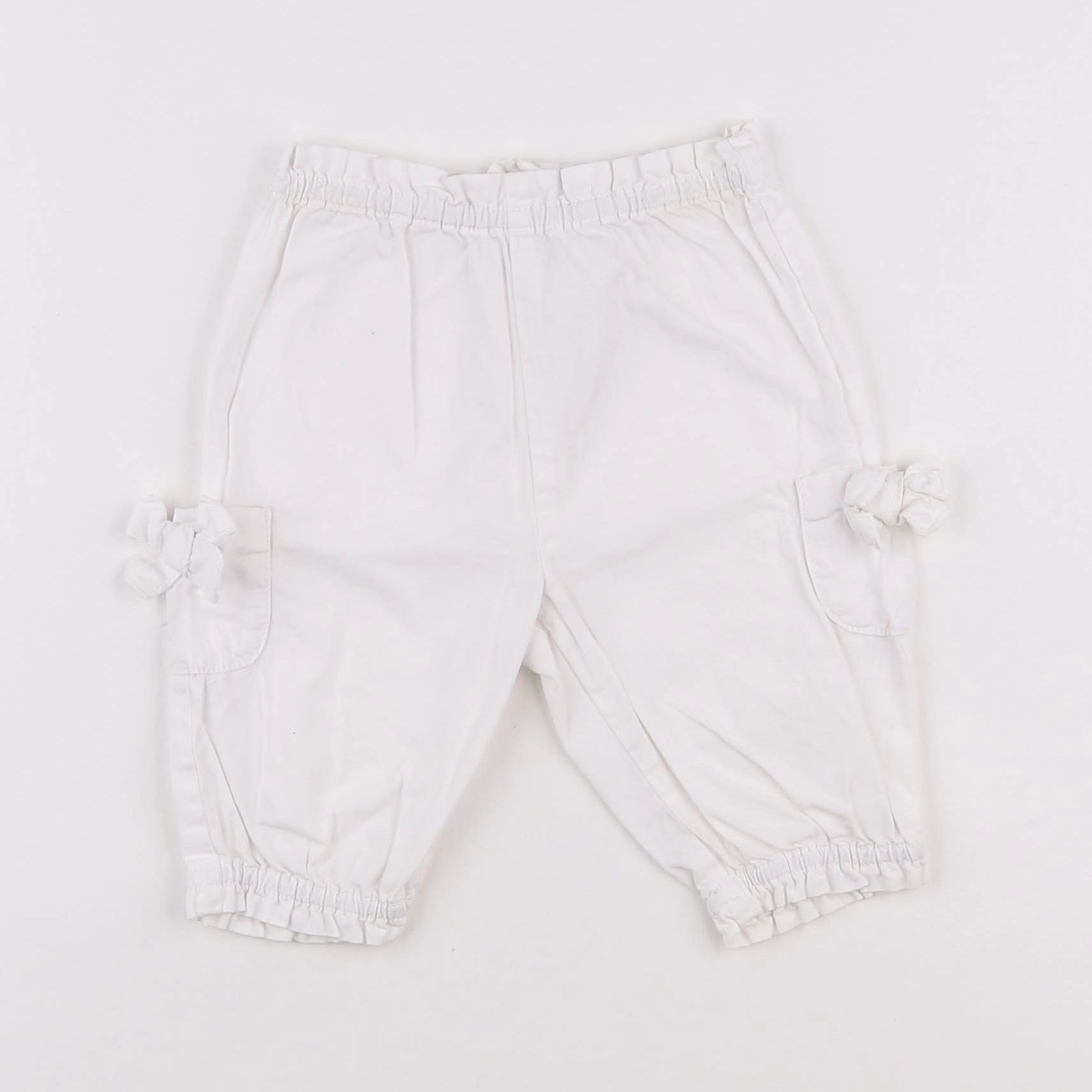 Jacadi - pantalon blanc - 6 mois