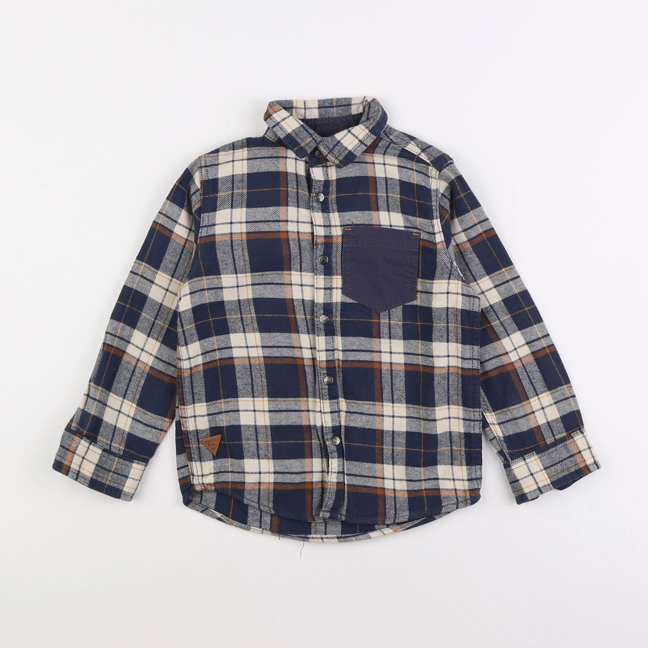Vertbaudet - chemise multicolore - 5 ans