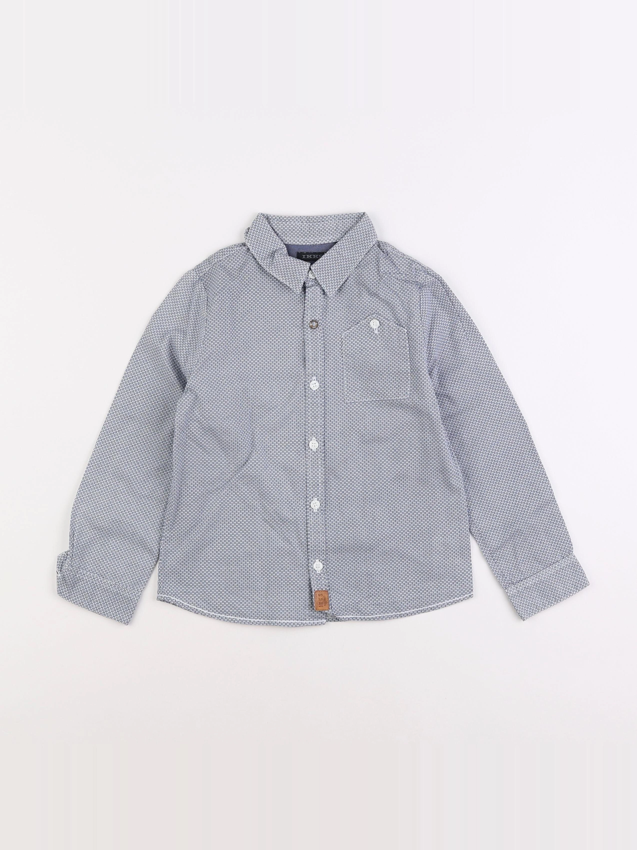 IKKS - chemise bleu - 5 ans