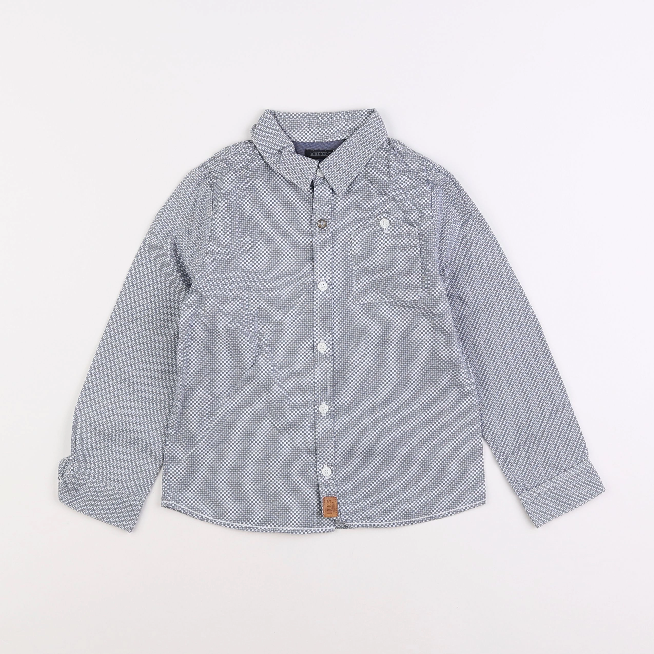 IKKS - chemise bleu - 5 ans