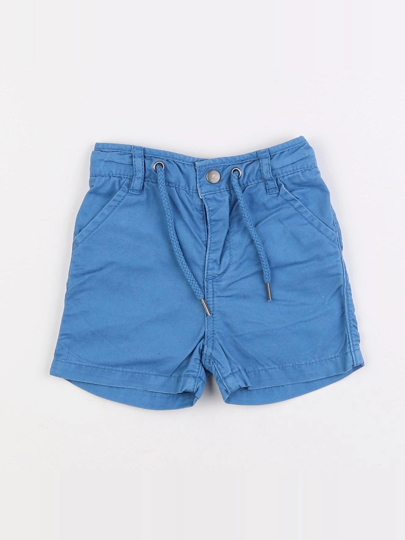 Cyrillus - short bleu - 12 mois