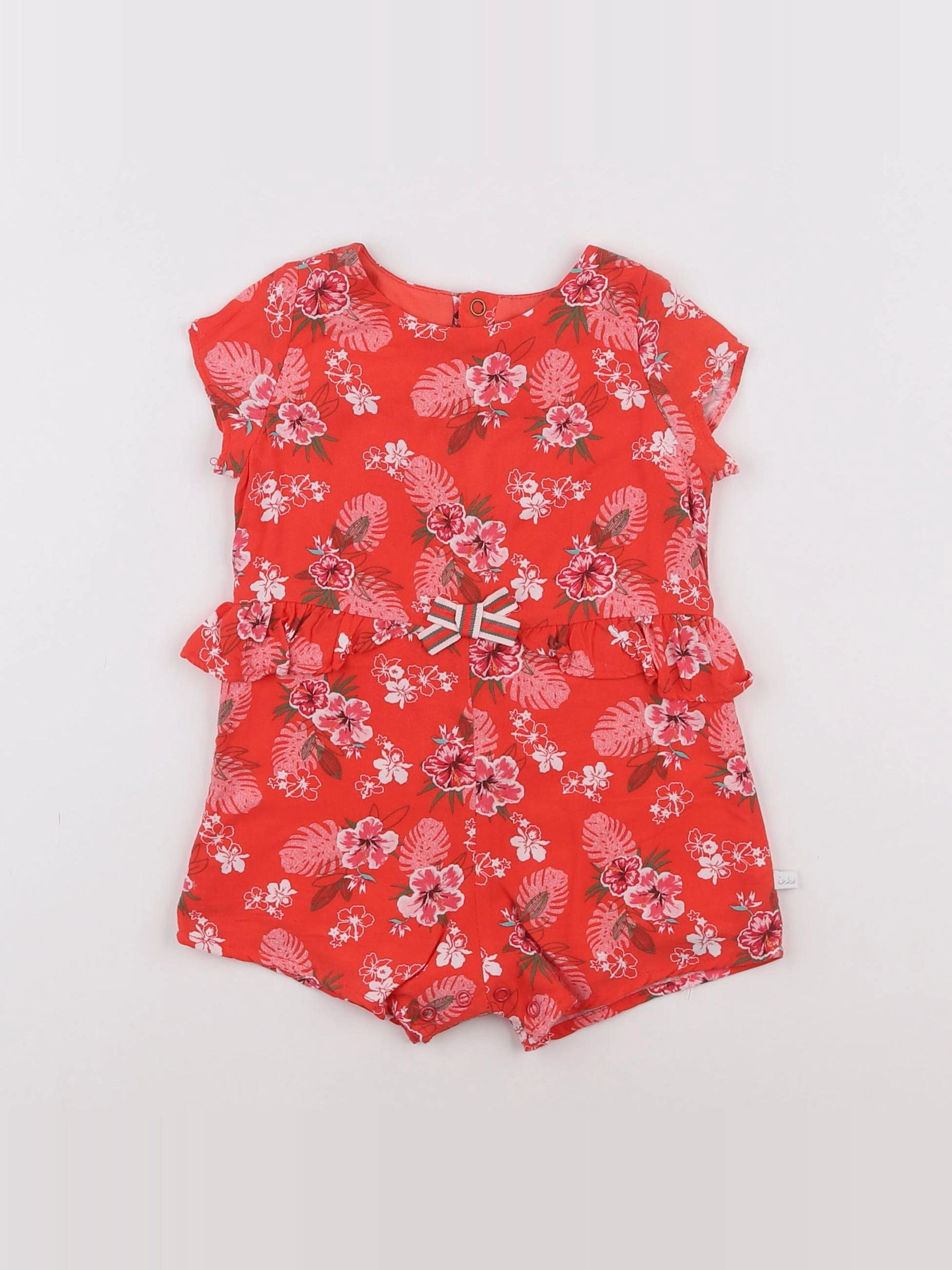 IKKS - combinaison rouge - 6 mois