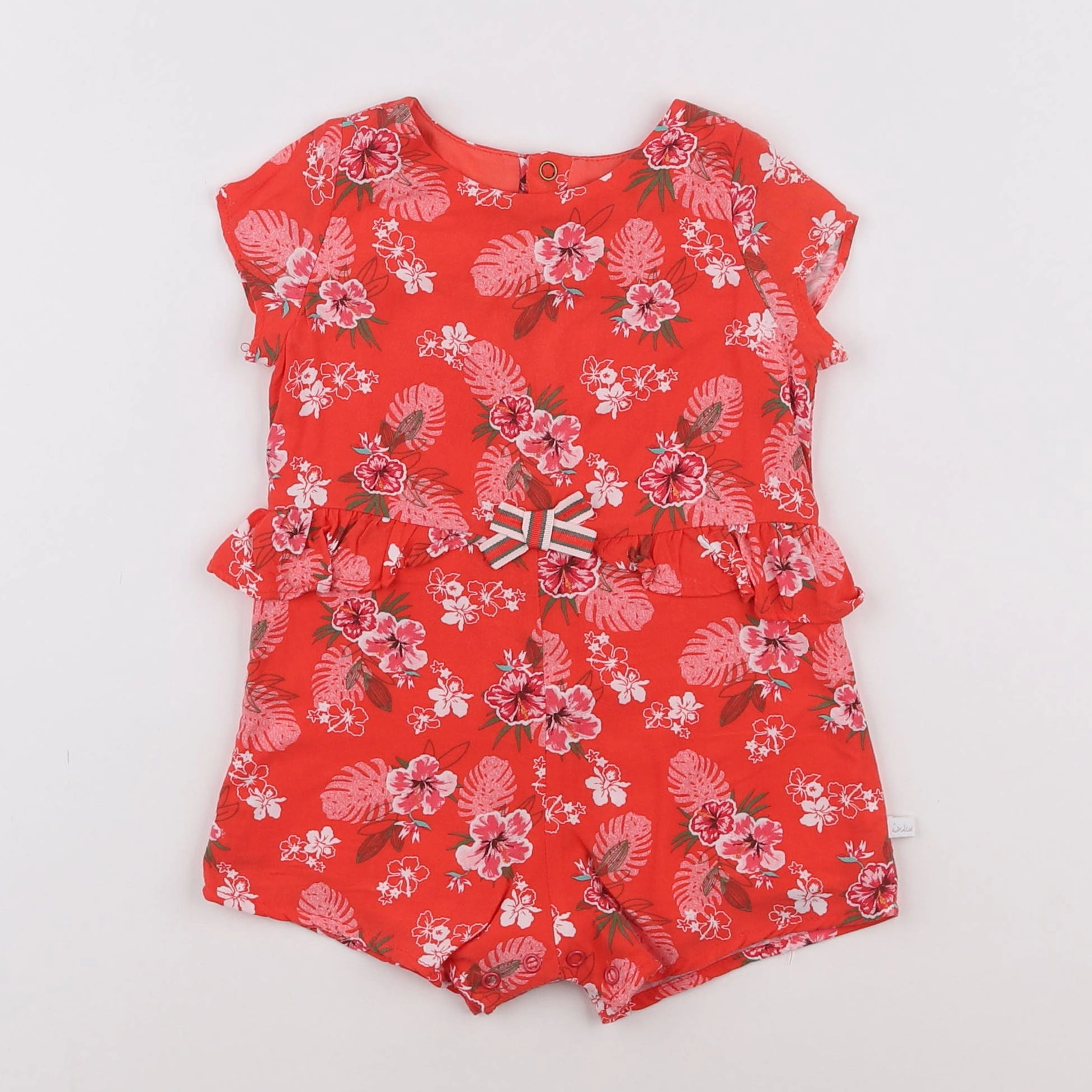 IKKS - combinaison rouge - 6 mois