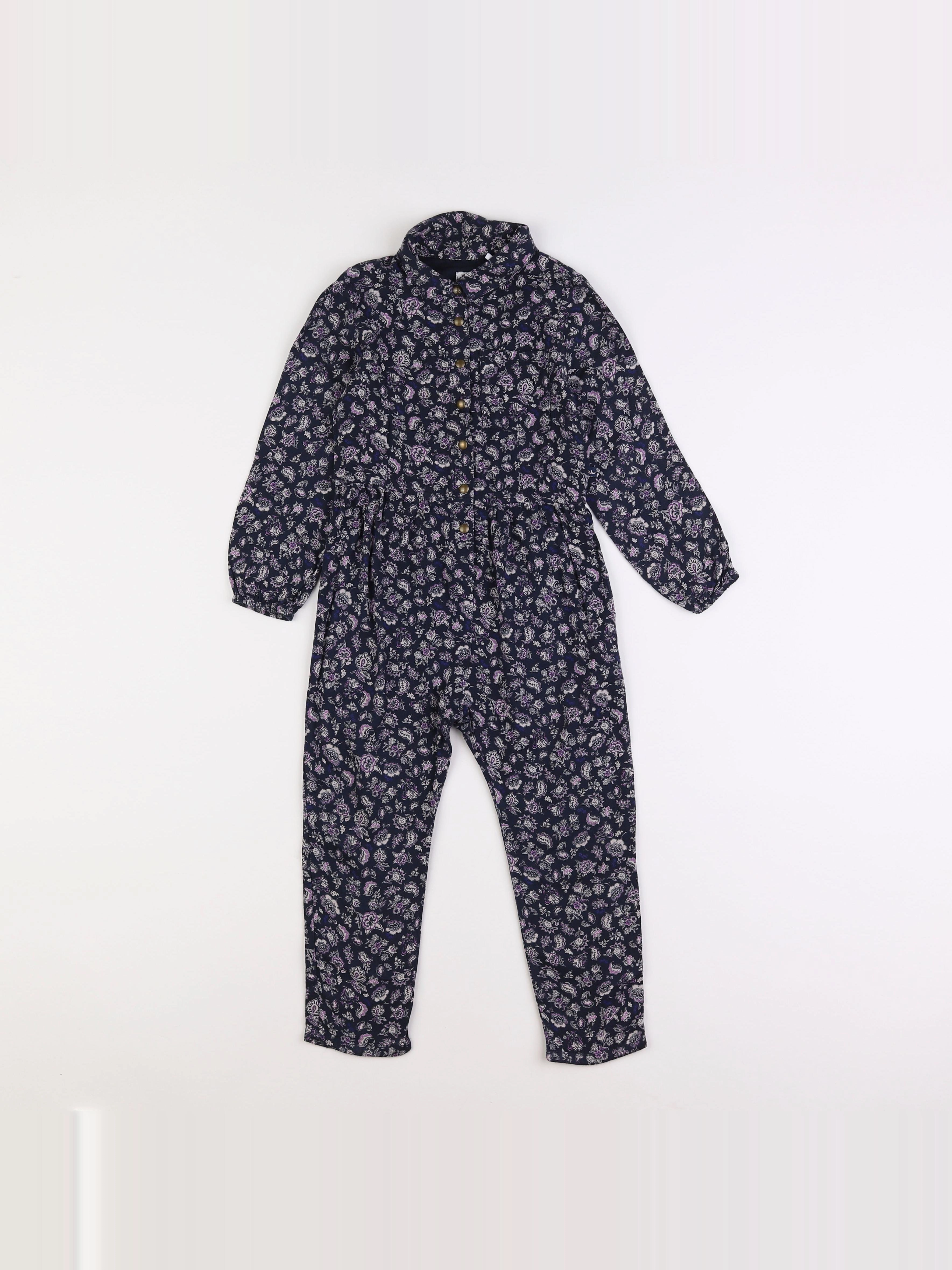 IKKS - combinaison bleu, violet - 3 ans