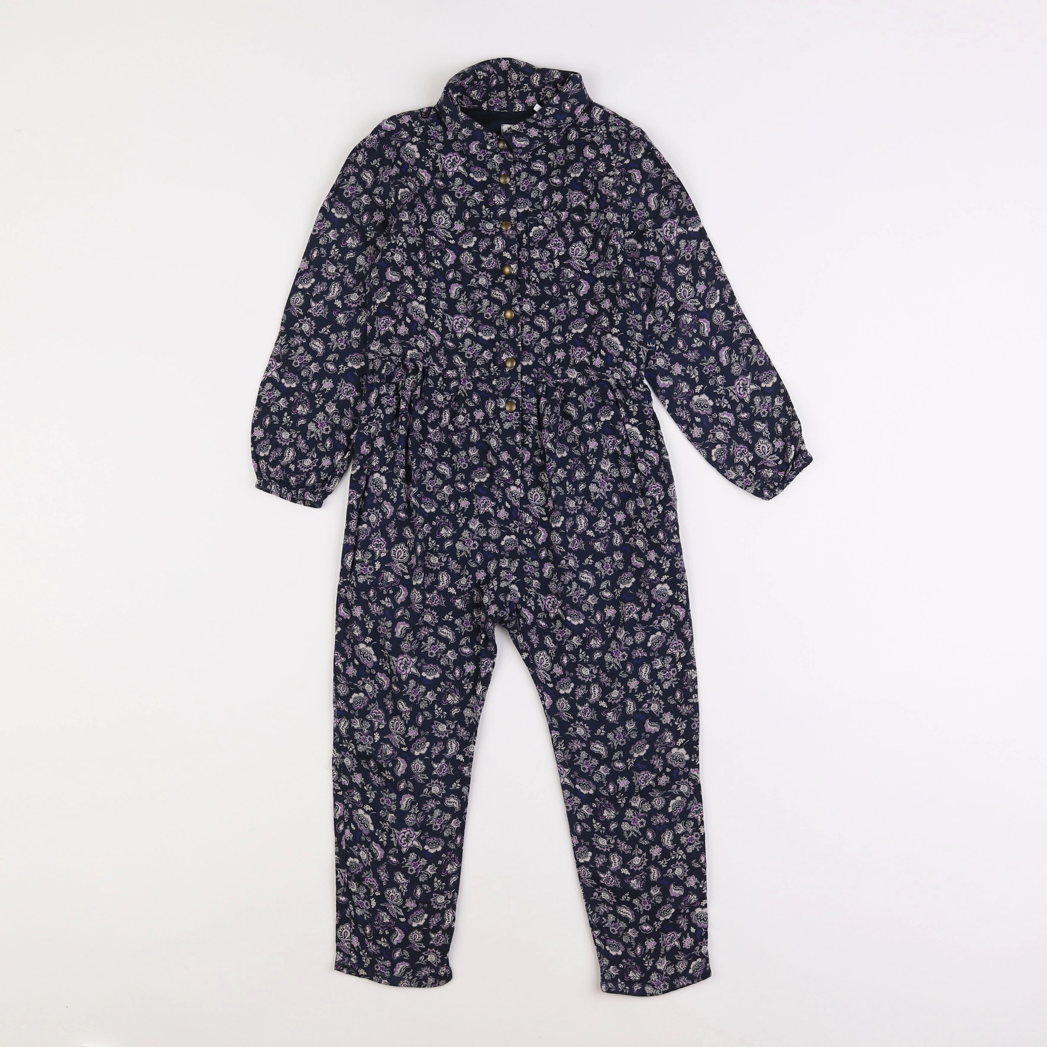 IKKS - combinaison bleu, violet - 3 ans