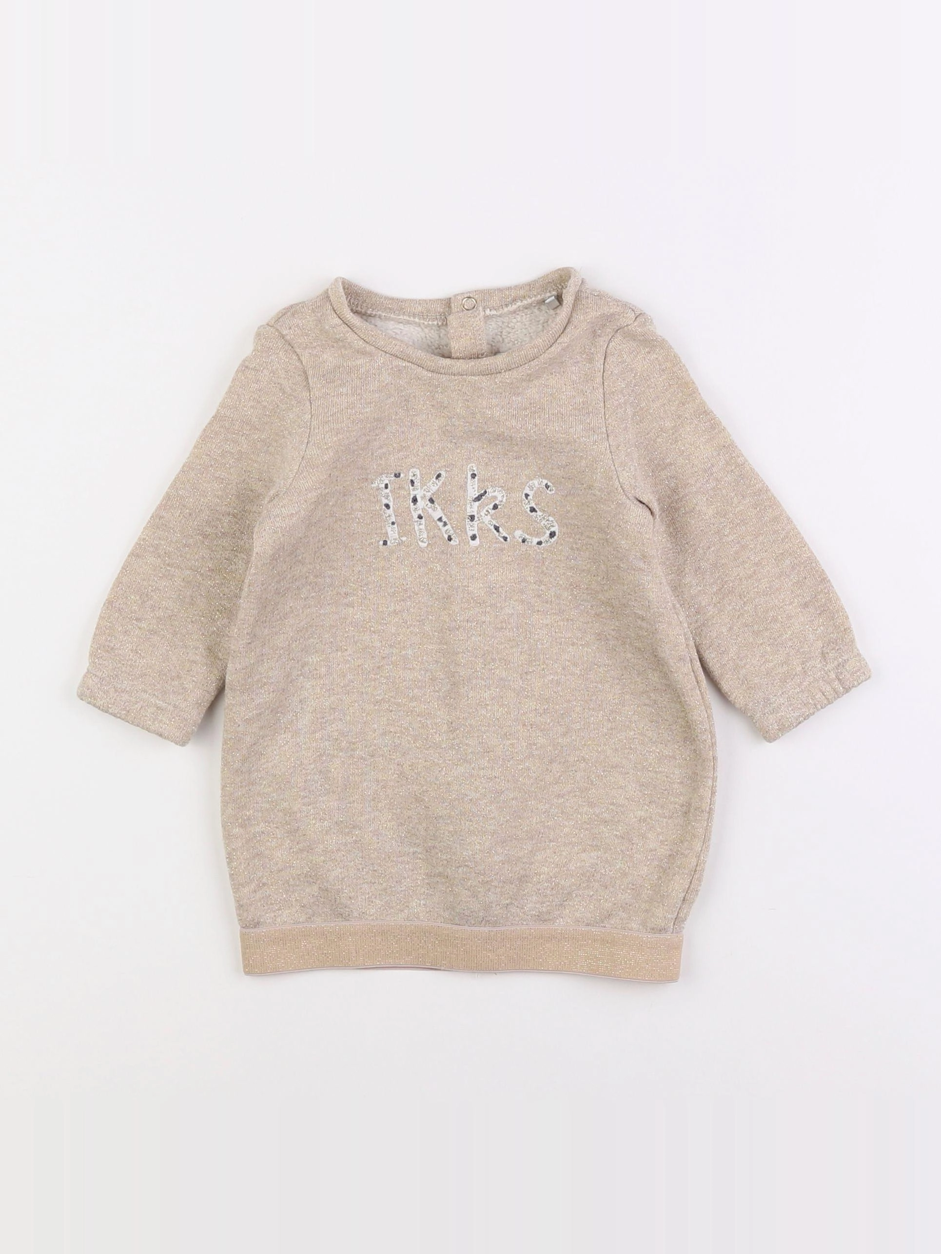 IKKS - robe beige - 12 mois