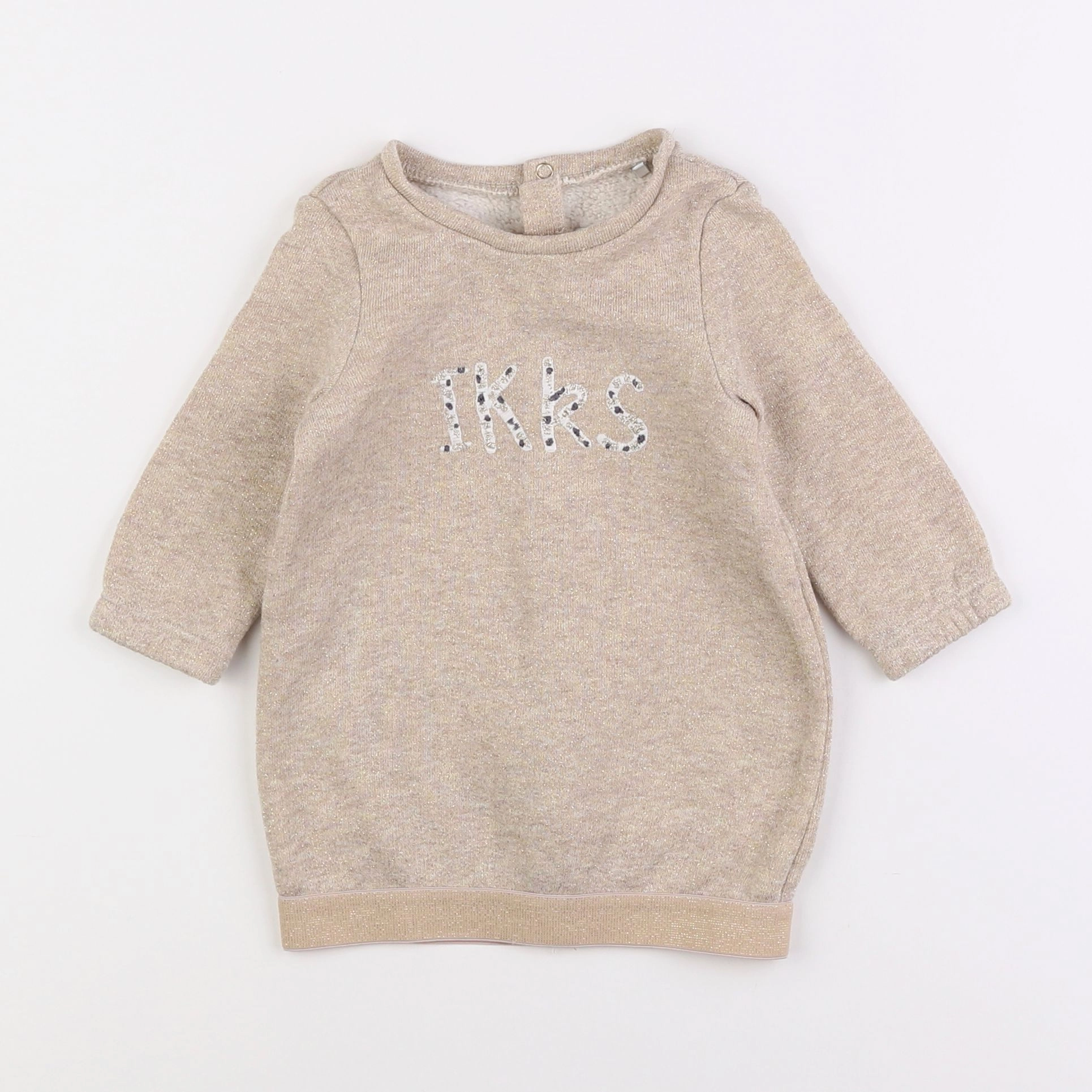 IKKS - robe beige - 12 mois