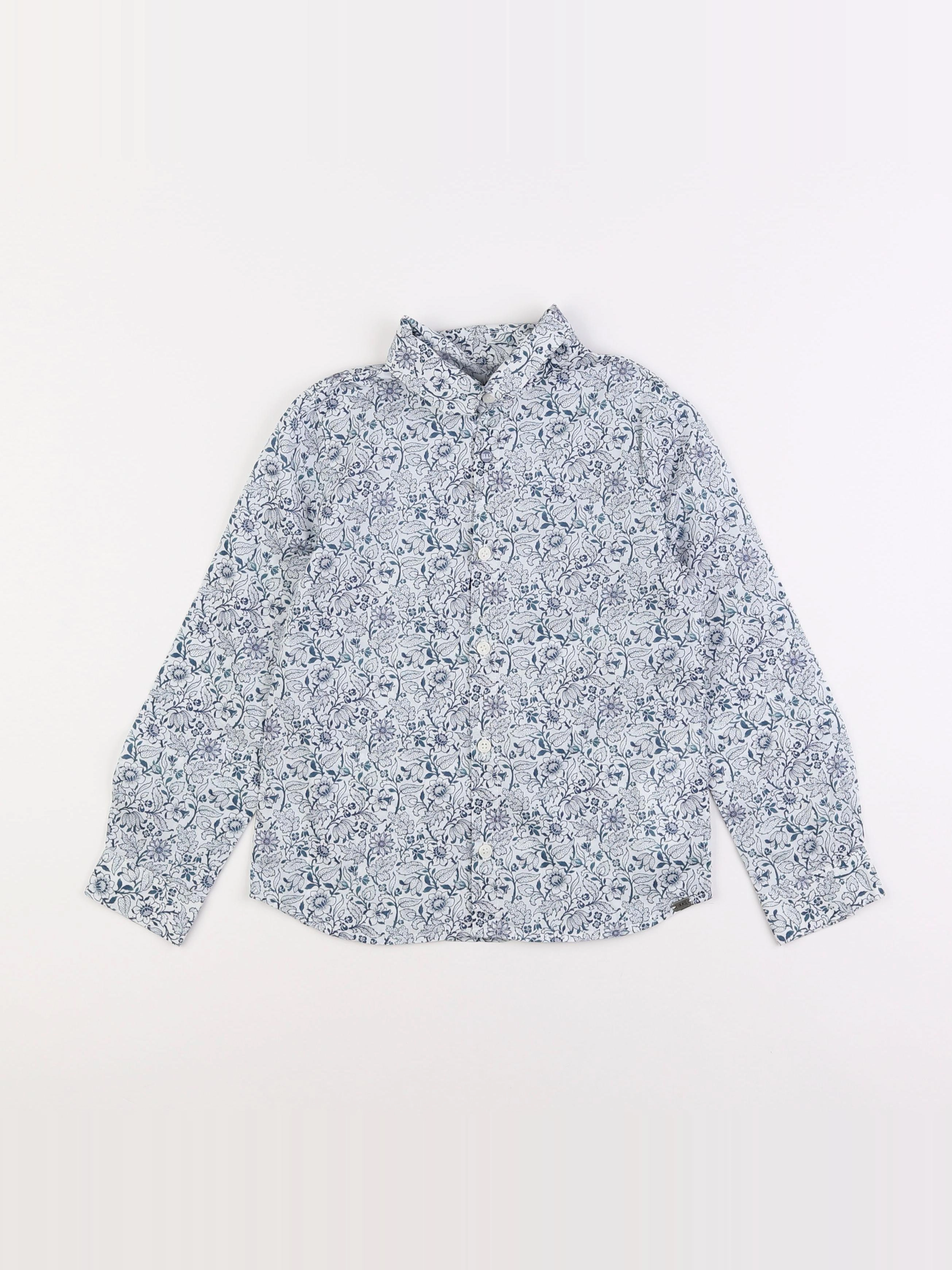 IKKS - chemise blanc, bleu - 6 ans