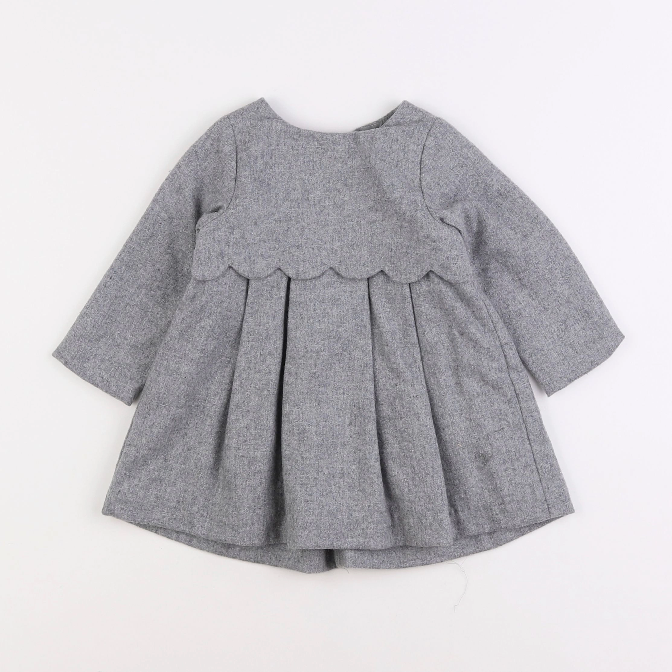 Jacadi - robe gris - 12 mois