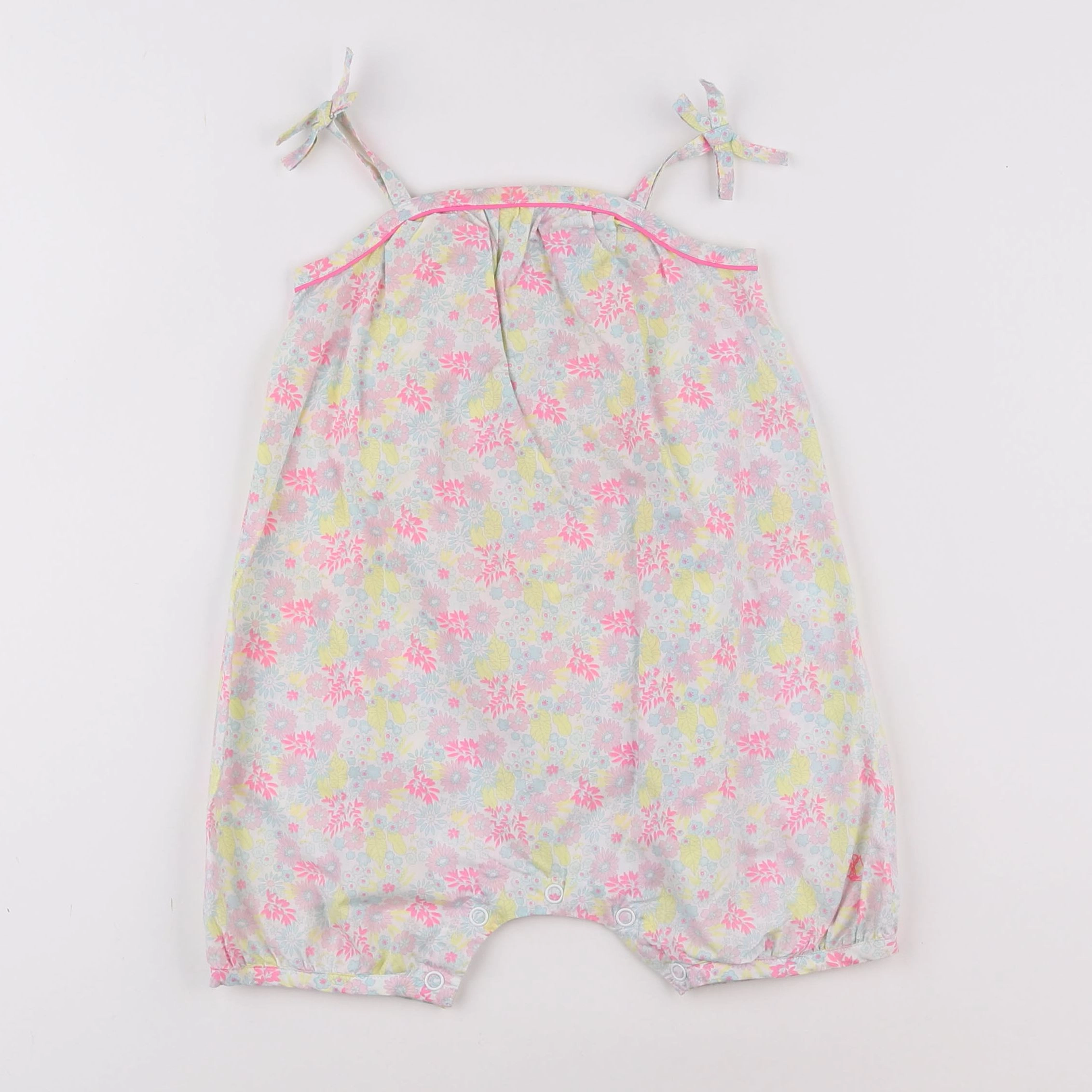 Petit Bateau - combinaison multicolore - 12 mois