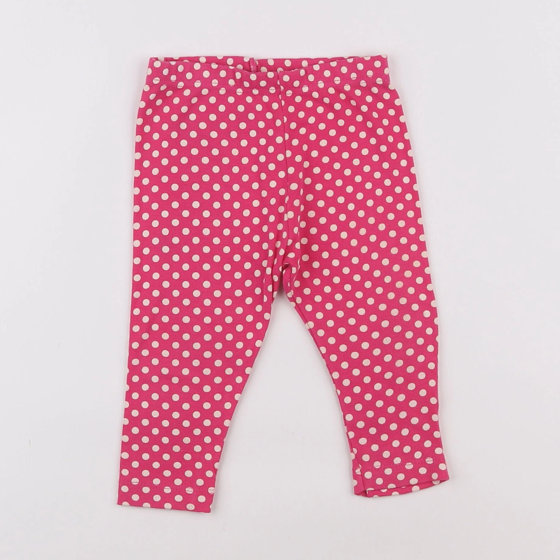 Petit Bateau - legging rose - 12 mois