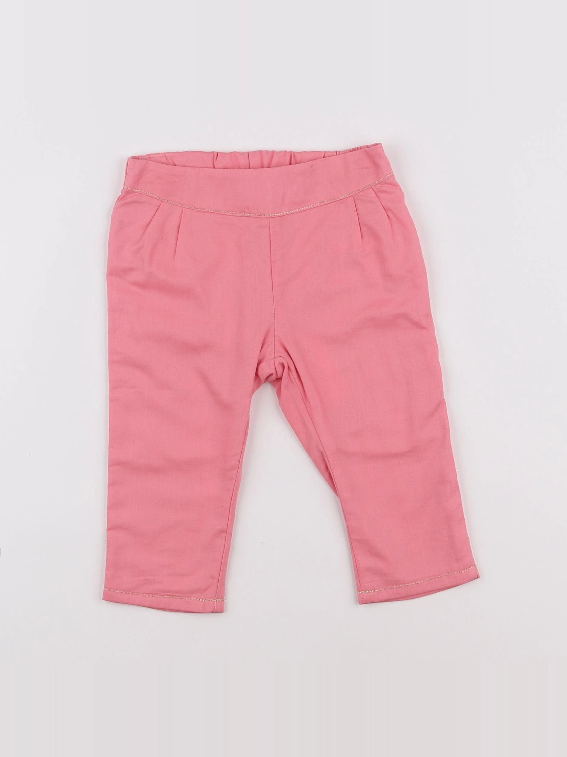 Carrément Beau - pantalon rose - 12 mois