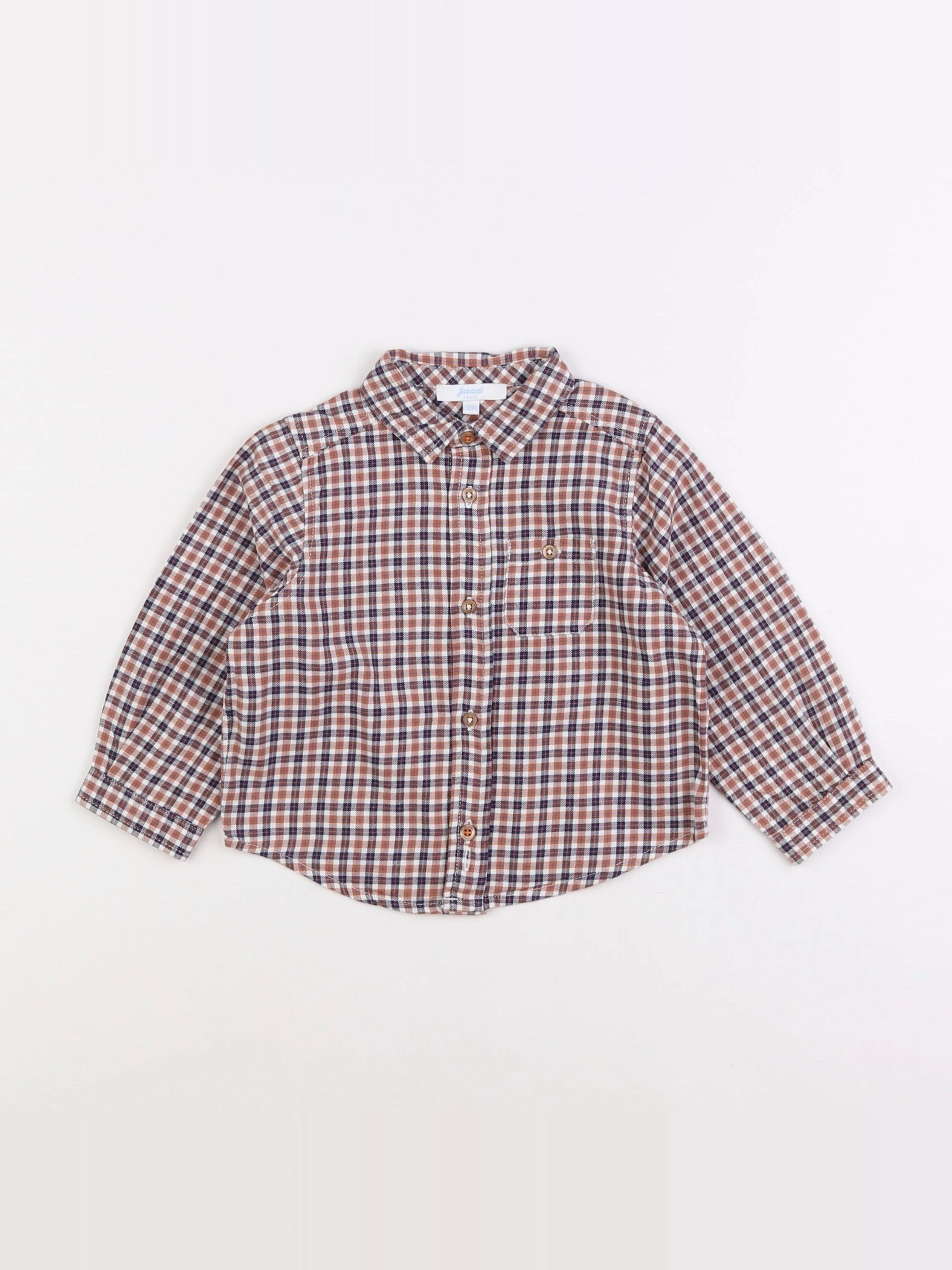 Jacadi - chemise multicolore - 18 mois