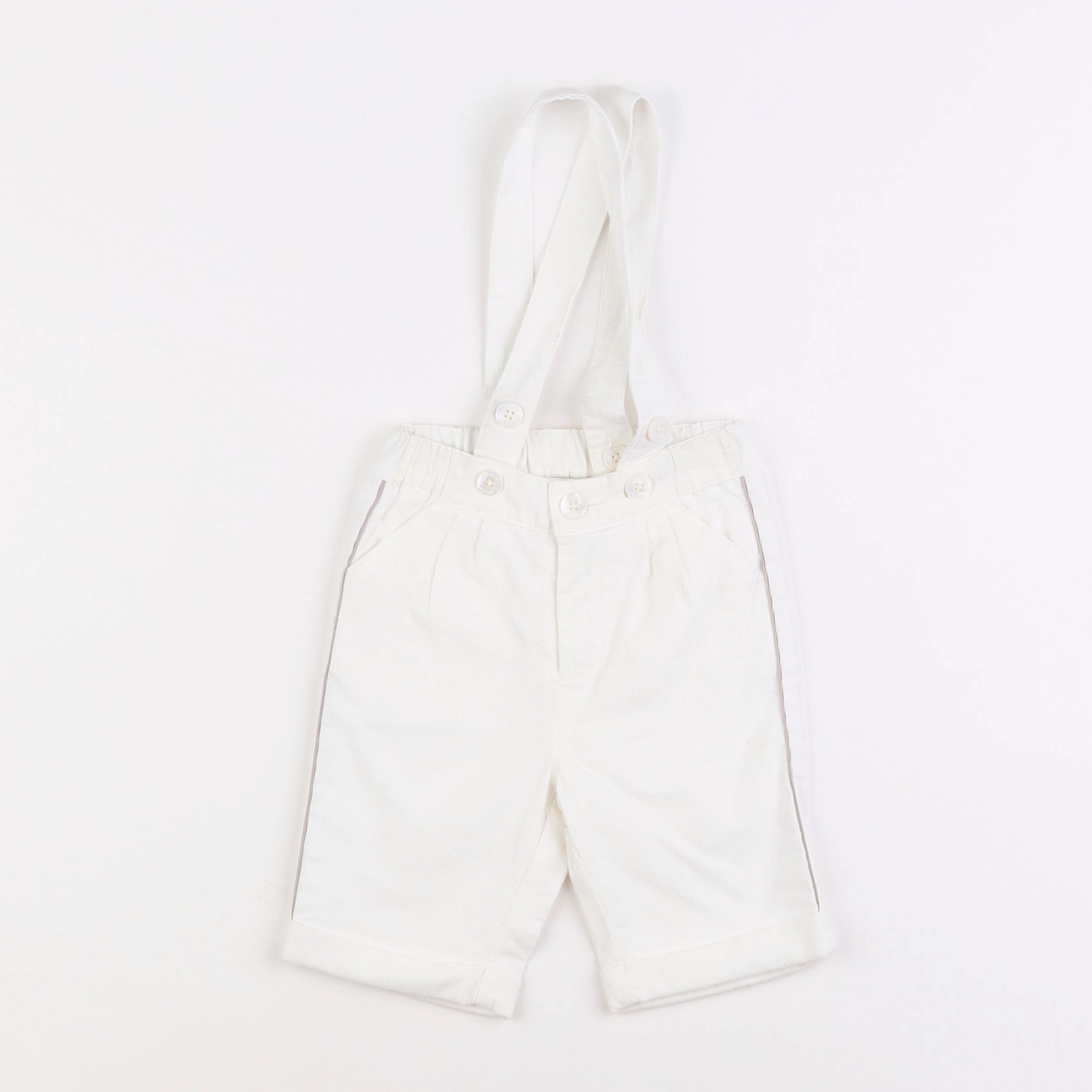 Jacadi - pantalon blanc - 6 mois