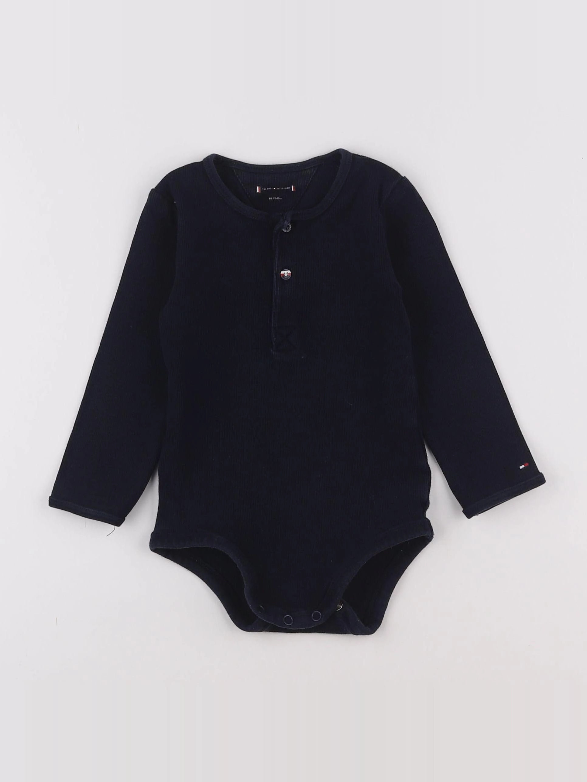 Tommy Hilfiger - body bleu - 9/12 mois