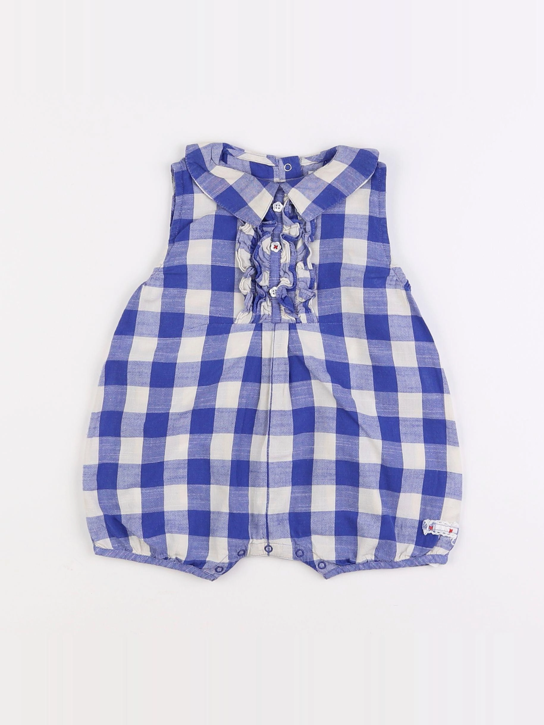 IKKS - combinaison bleu - 6 mois