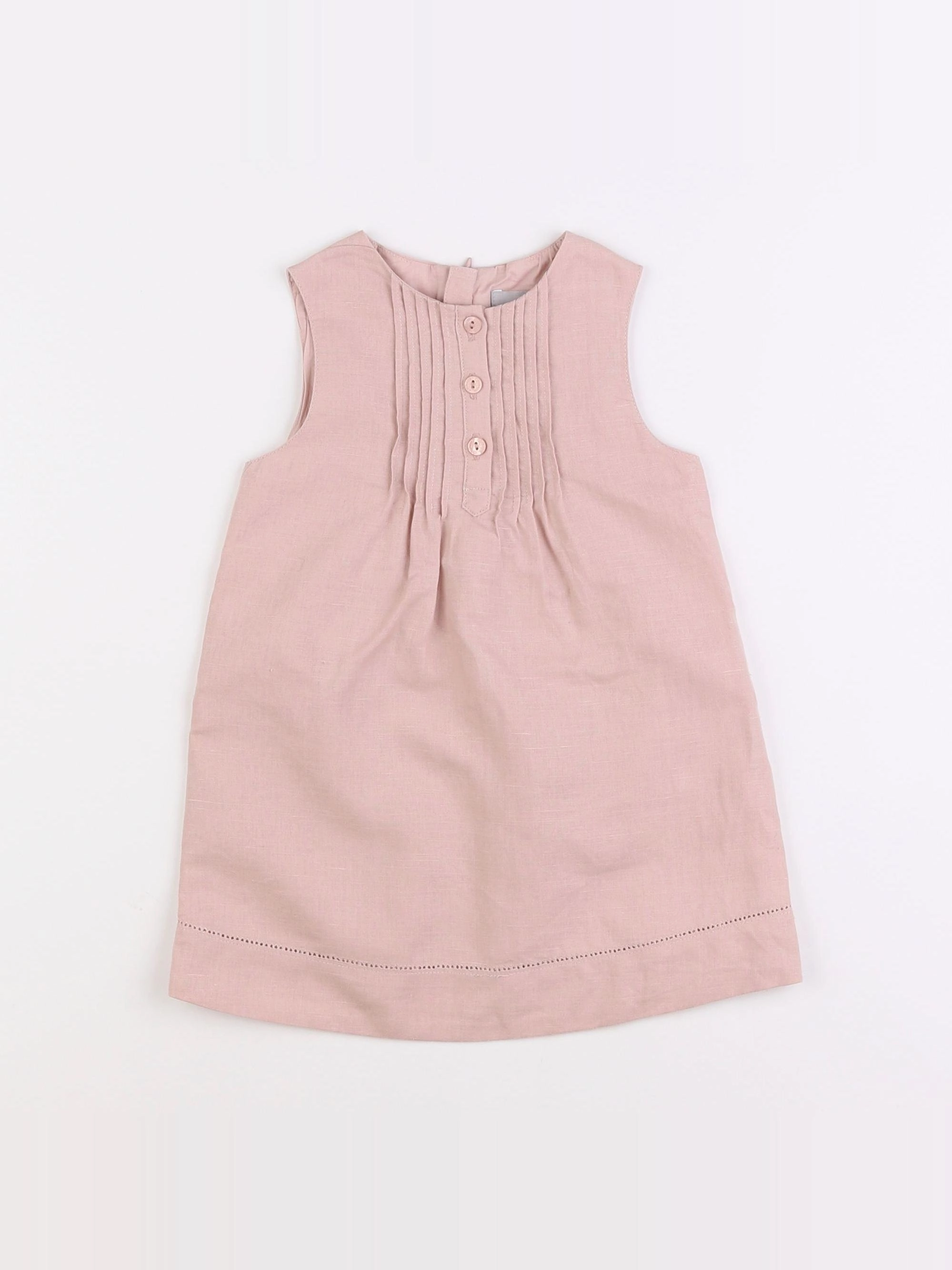 Cyrillus - robe rose - 12 mois