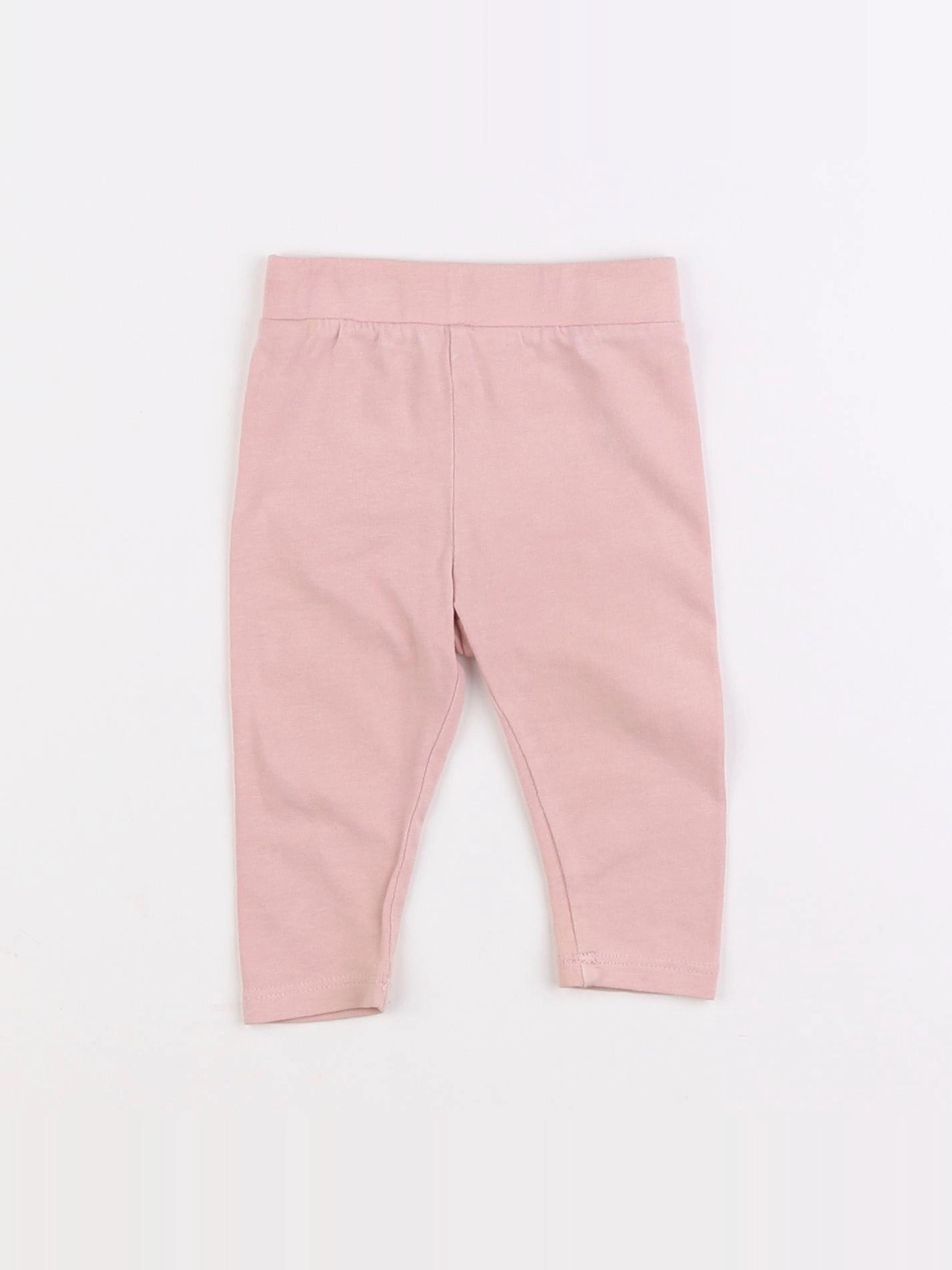 Vertbaudet - legging rose - 3 mois
