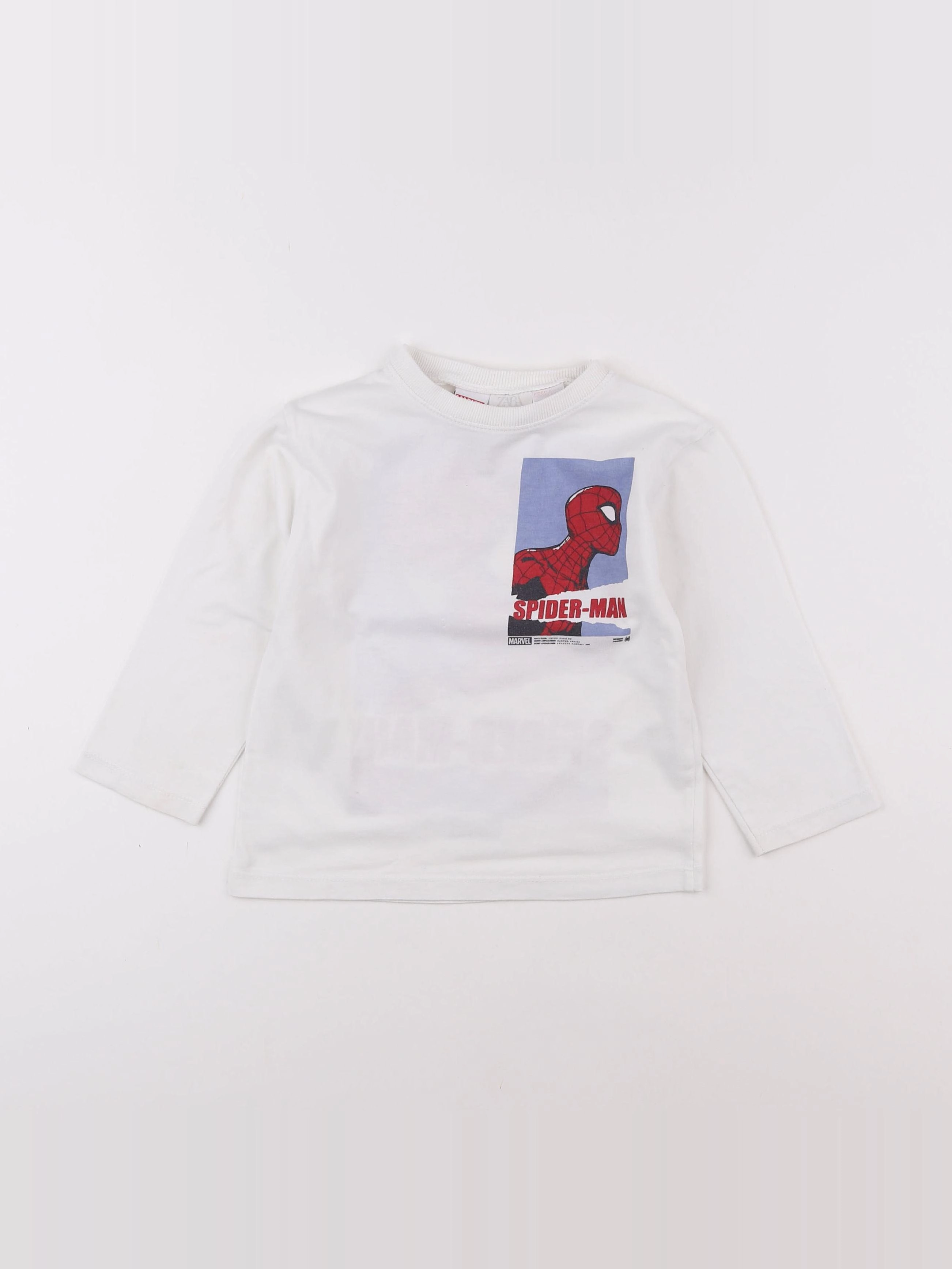 Zara - tee-shirt blanc - 18 mois à 2 ans
