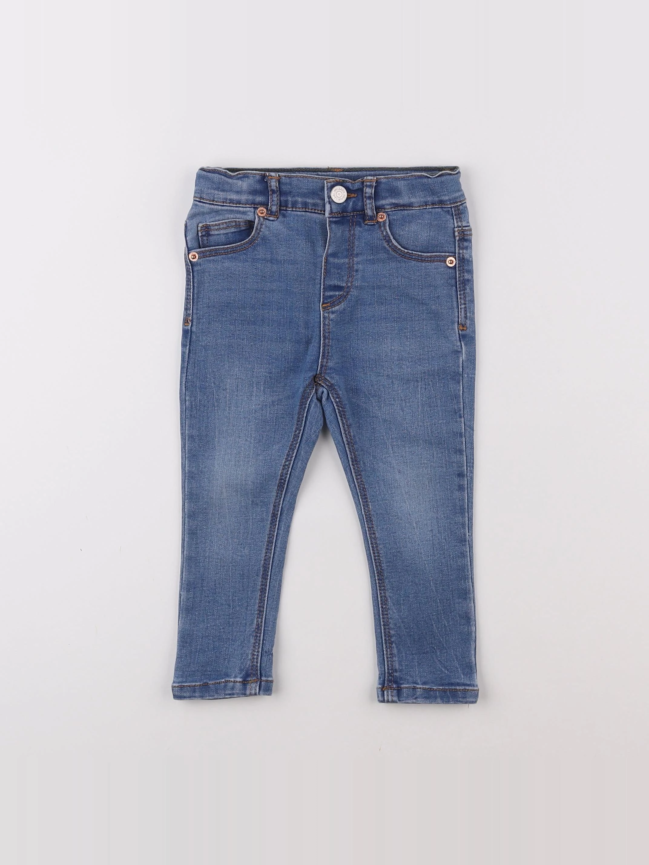Zara - jean bleu - 12/18 mois