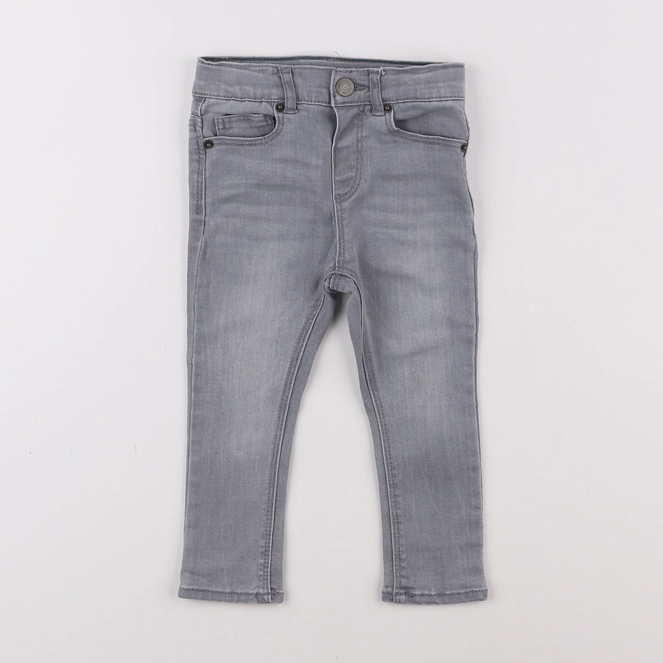 Zara - jean gris - 12/18 mois