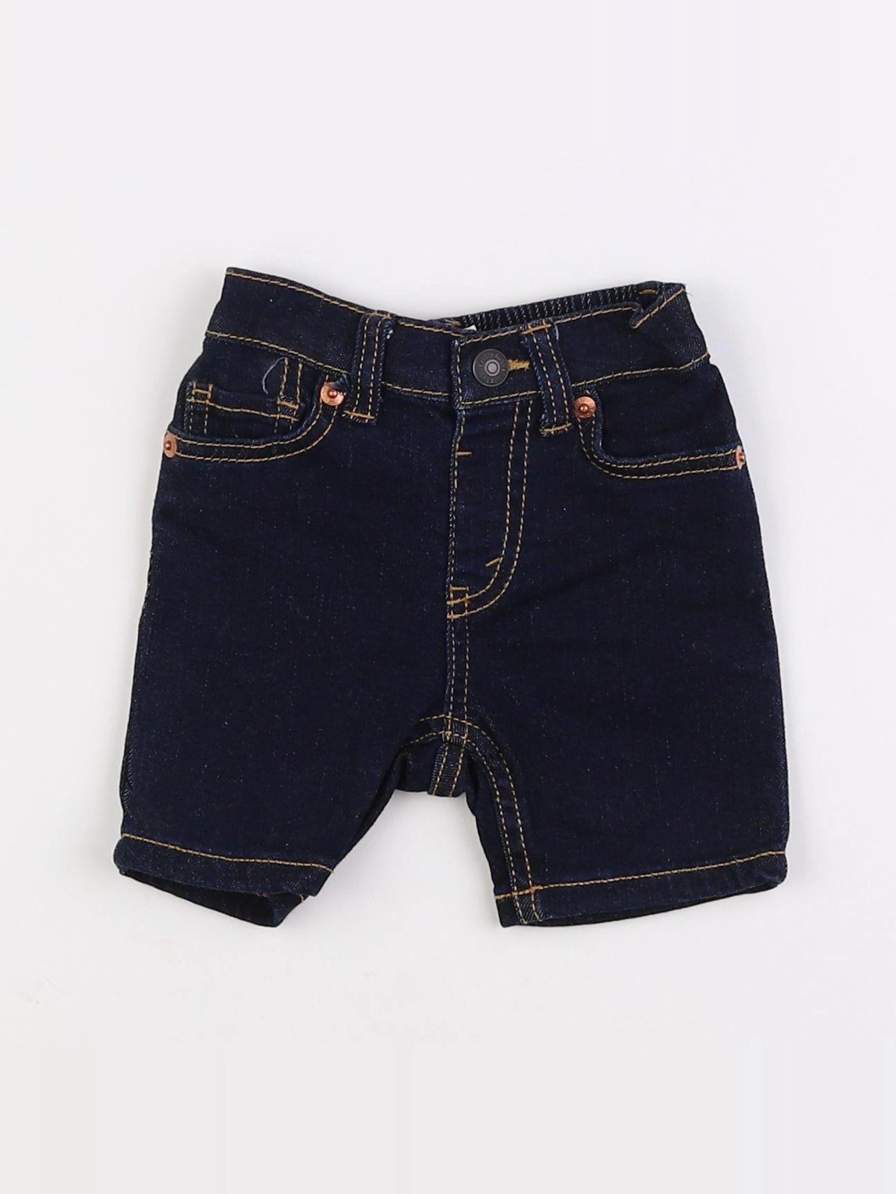 Levi's - short bleu - 6 mois