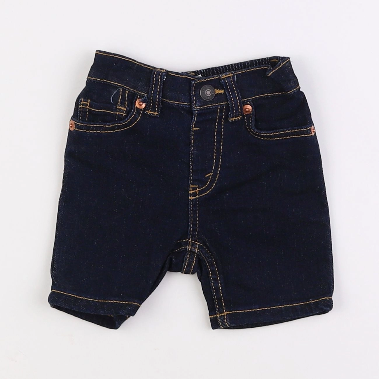 Levi's - short bleu - 6 mois