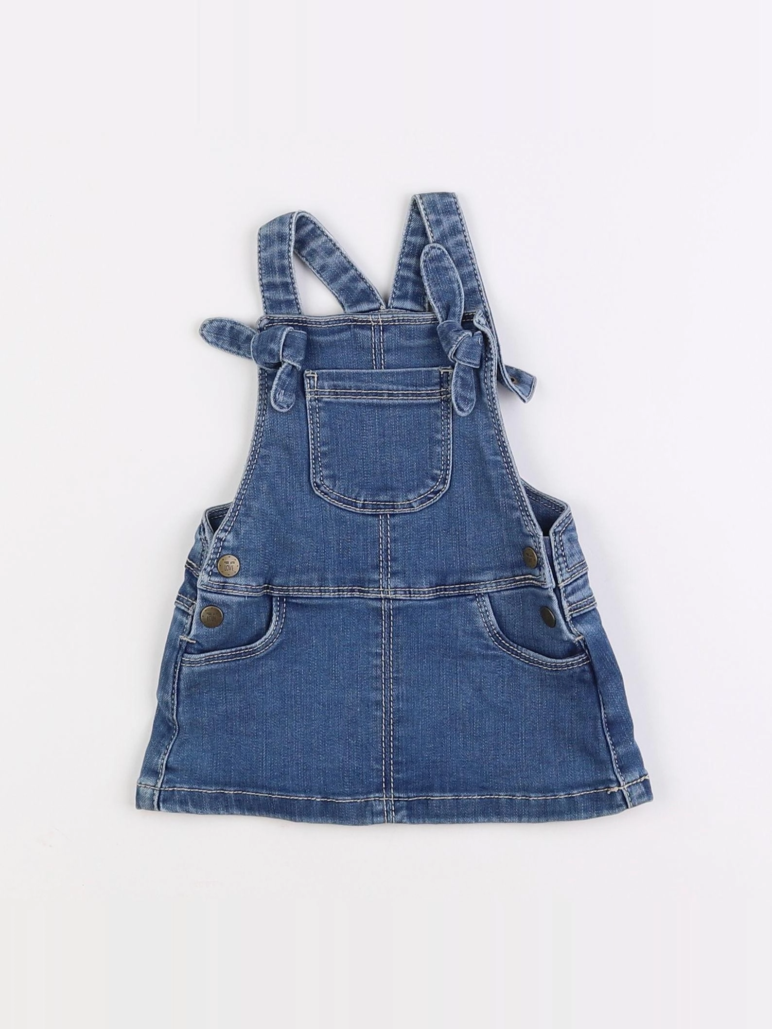 Tape à l'oeil - robe bleu - 6 mois