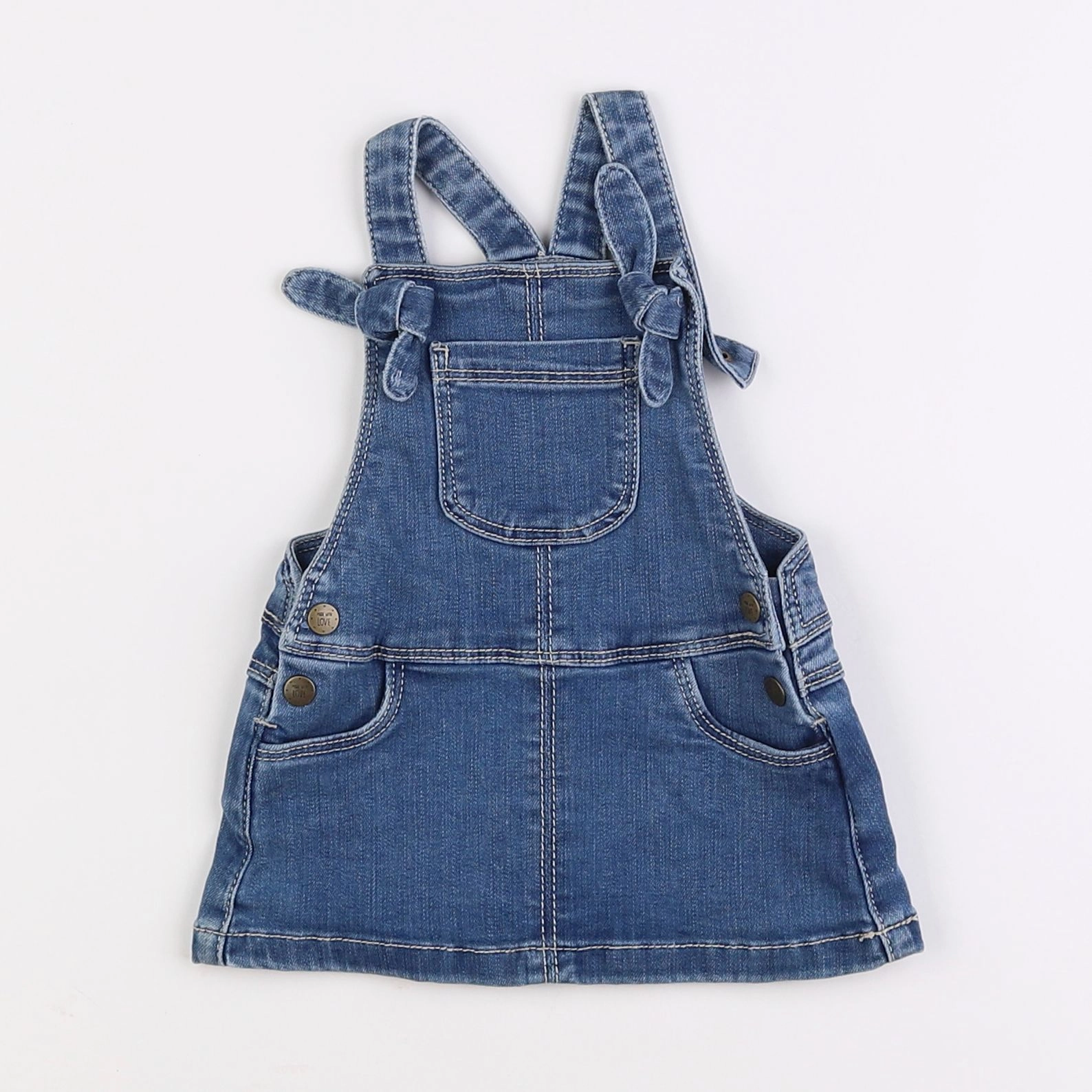 Tape à l'oeil - robe bleu - 6 mois
