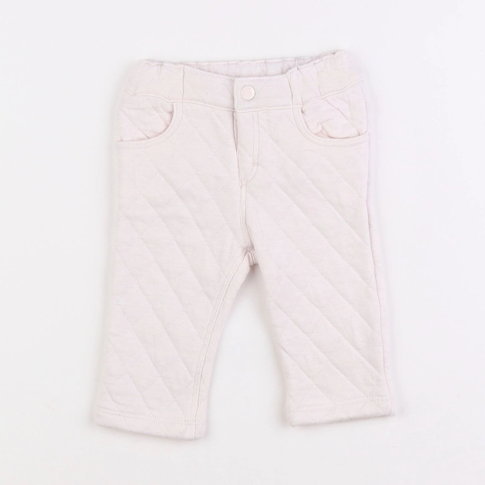 Petit Bateau - pantalon rose - 3 mois
