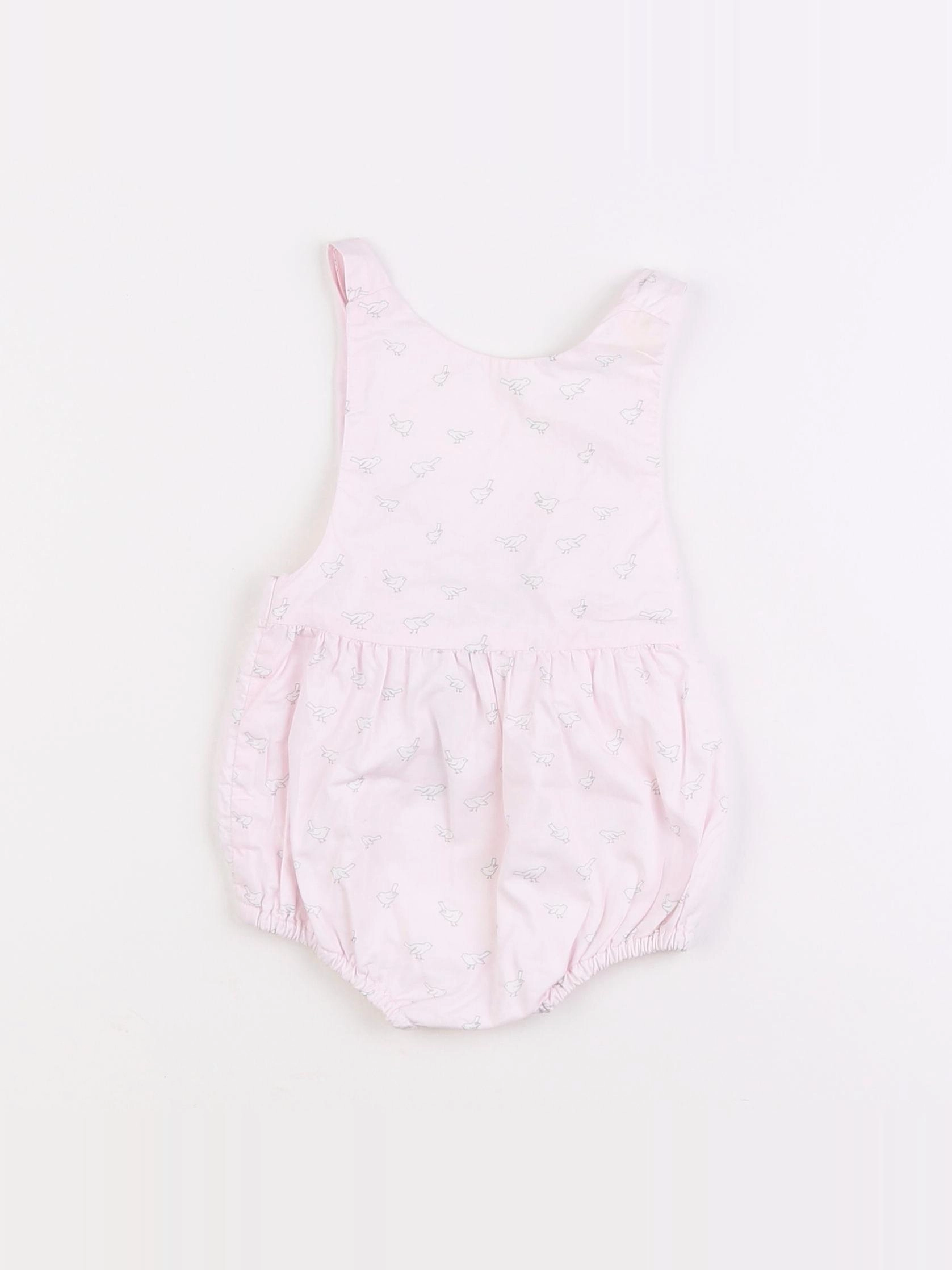 Jacadi - combinaison rose - 3 mois