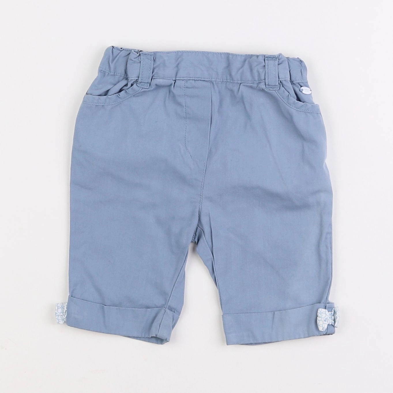 Cyrillus - pantalon bleu - 6 mois