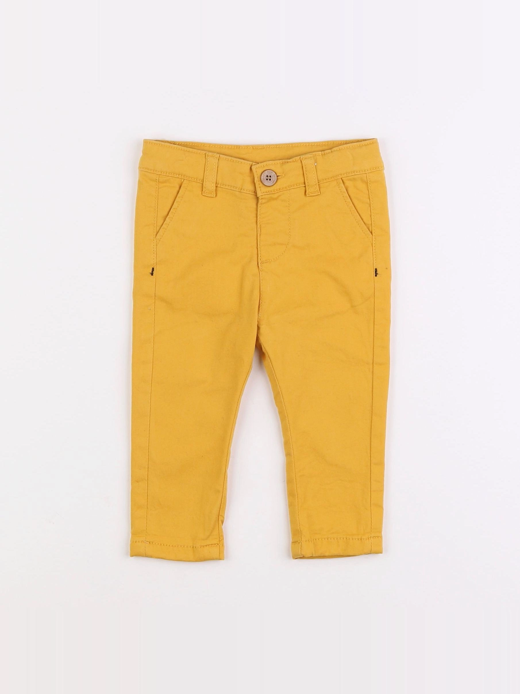 Tape à l'oeil - pantalon jaune - 6 mois