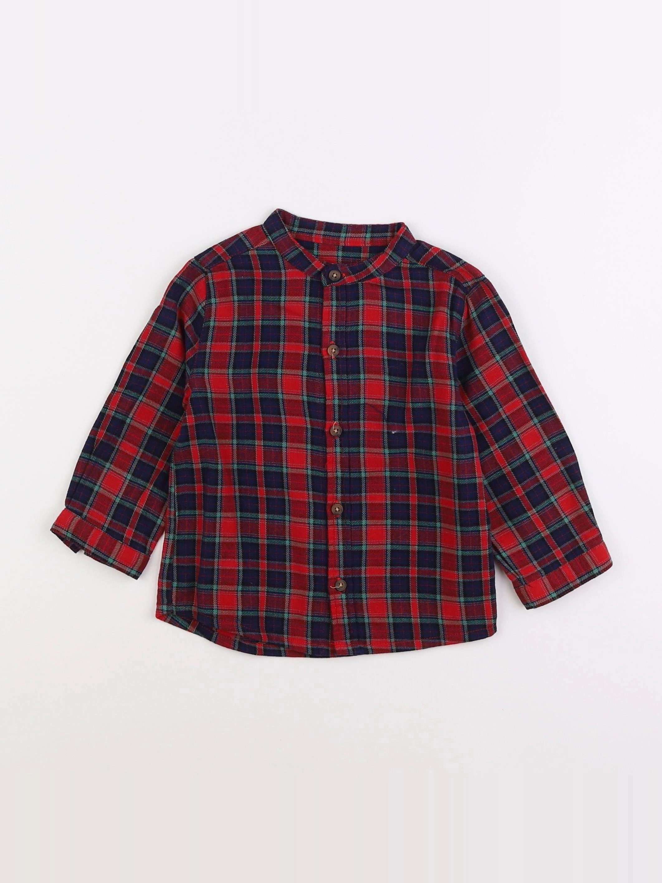 Boutchou - chemise multicolore - 18 mois