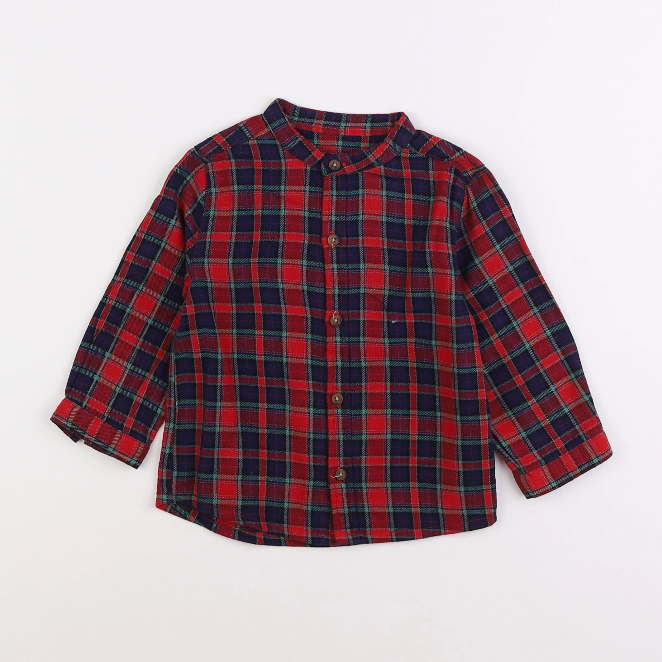 Boutchou - chemise multicolore - 18 mois