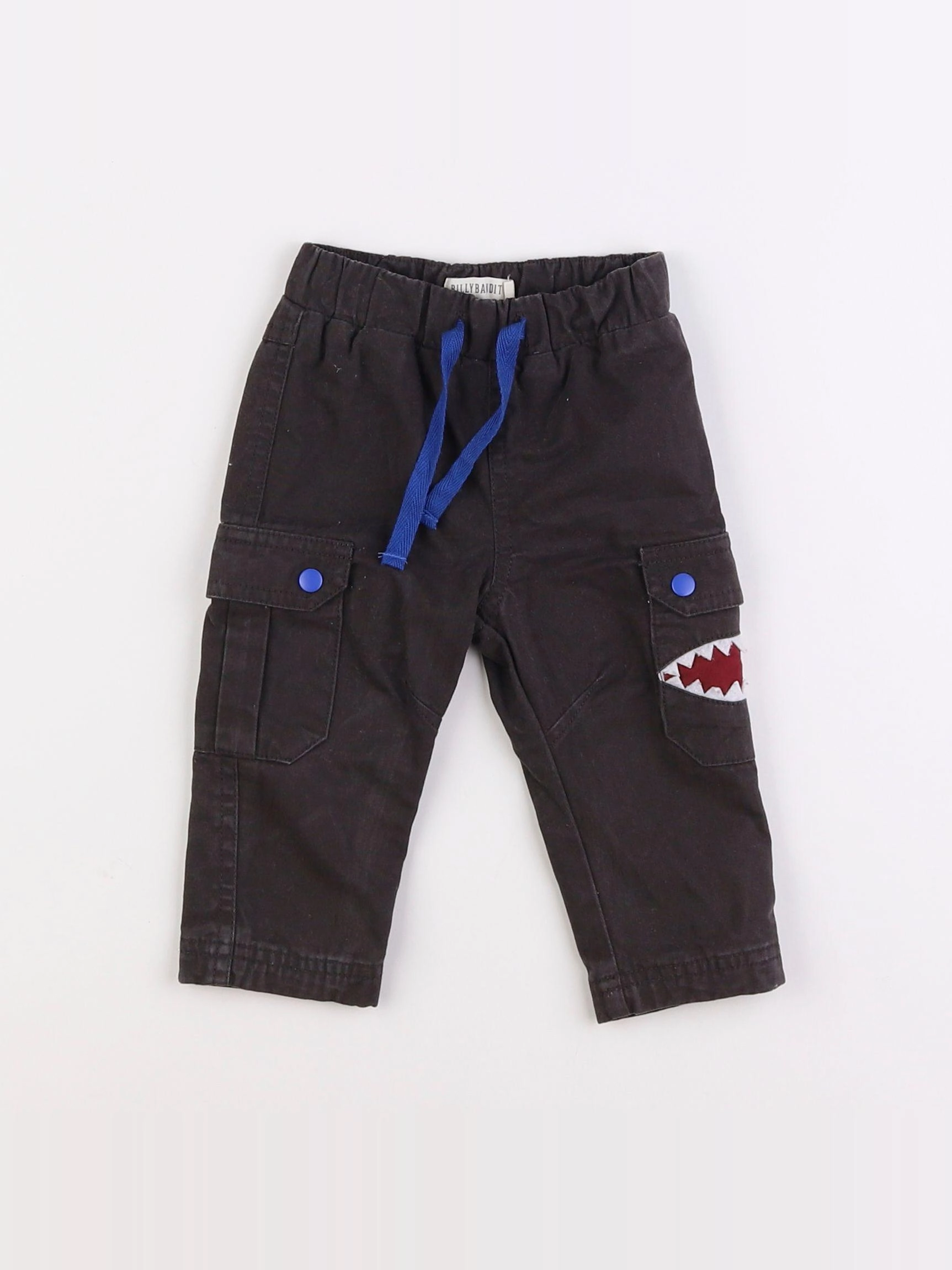 Billy Bandit - pantalon gris - 6 mois