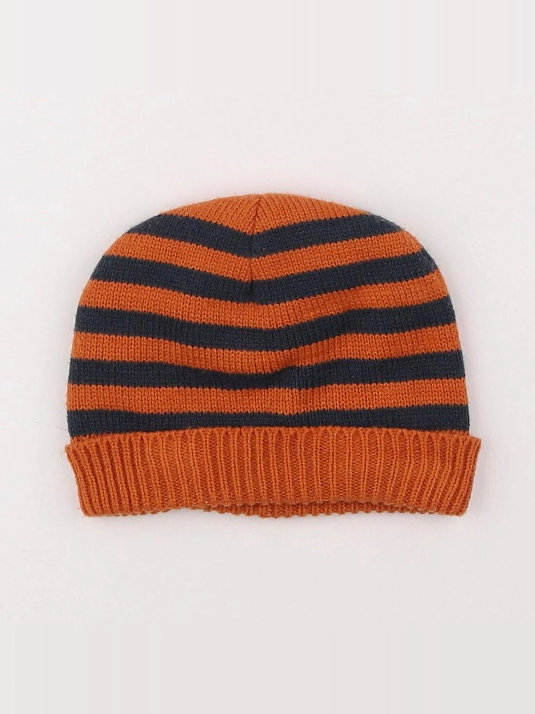 La Redoute - bonnet orange, bleu - 2/3 ans
