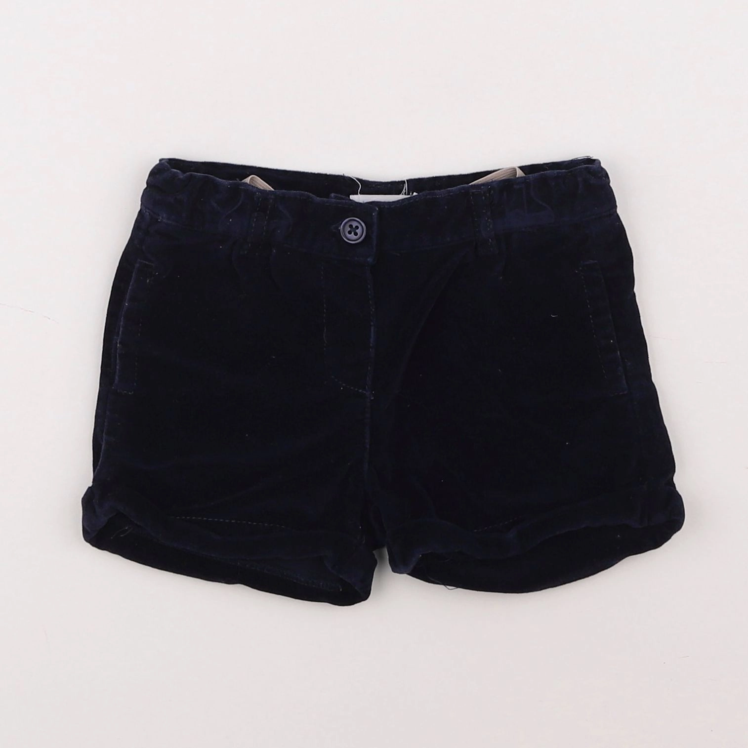 Boutchou - short bleu - 12 mois