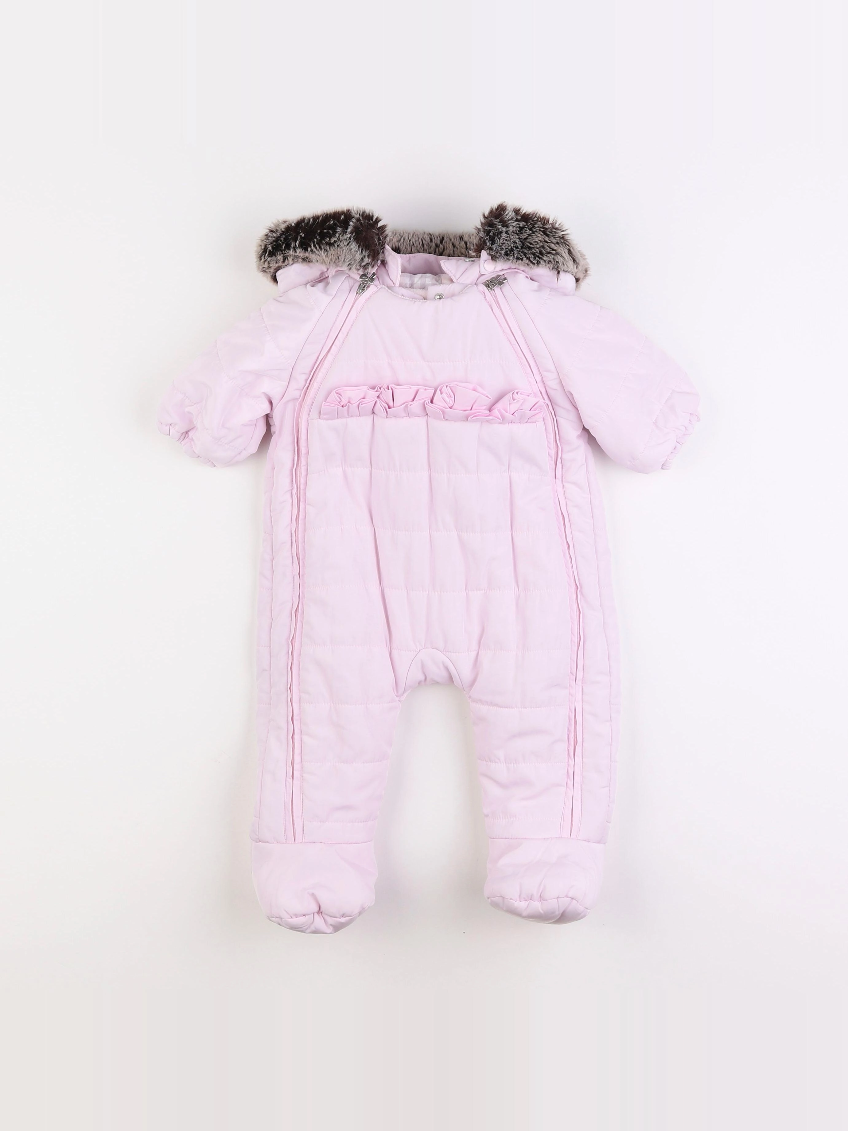 Jacadi - combi-pilote rose - 3 mois