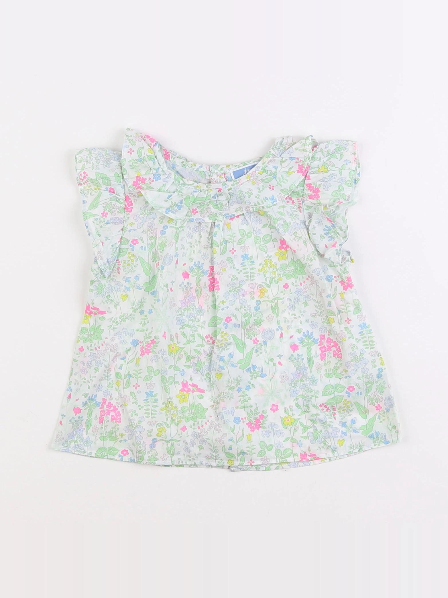 Jacadi - blouse liberty multicolore - 18 mois