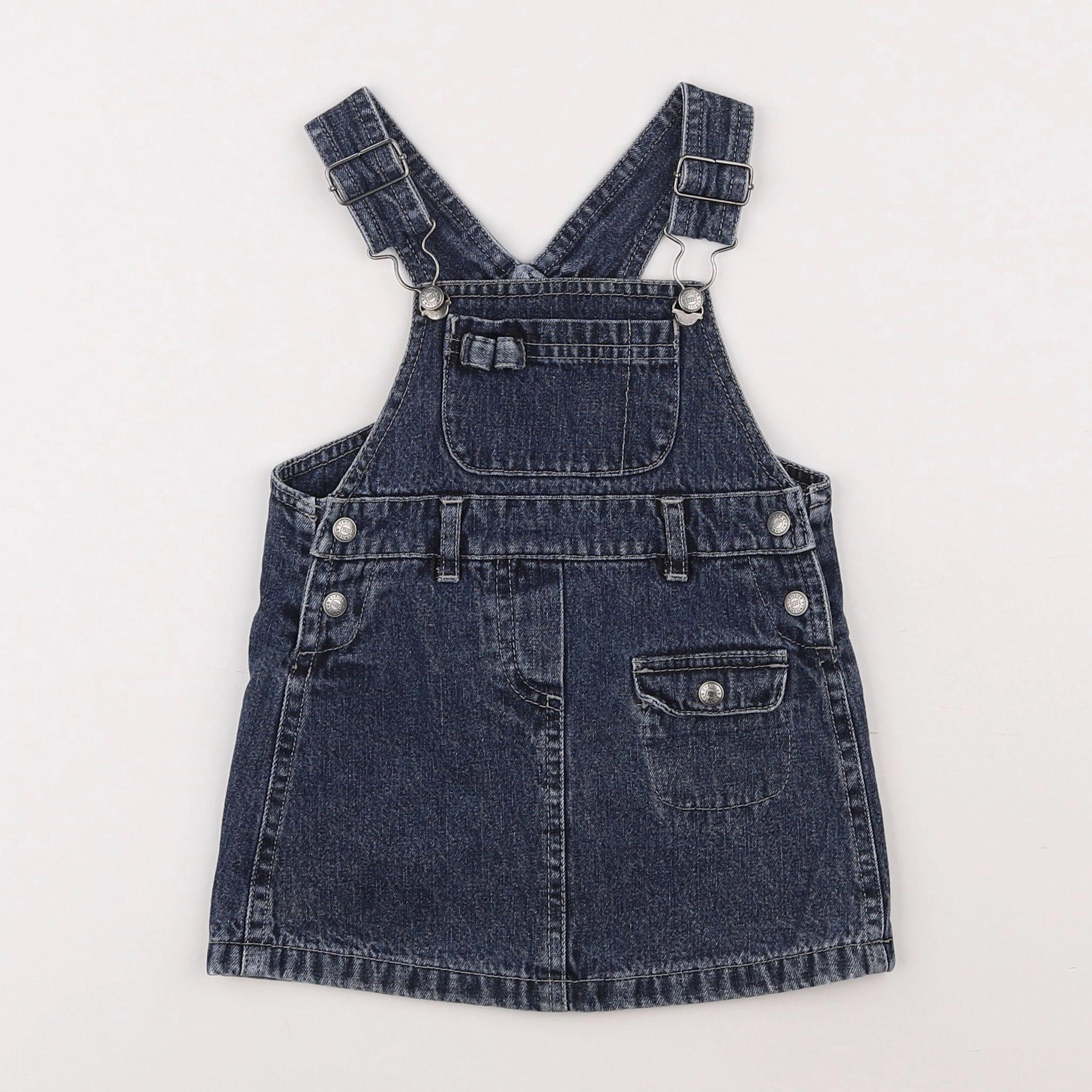 Cyrillus - robe bleu - 12 mois