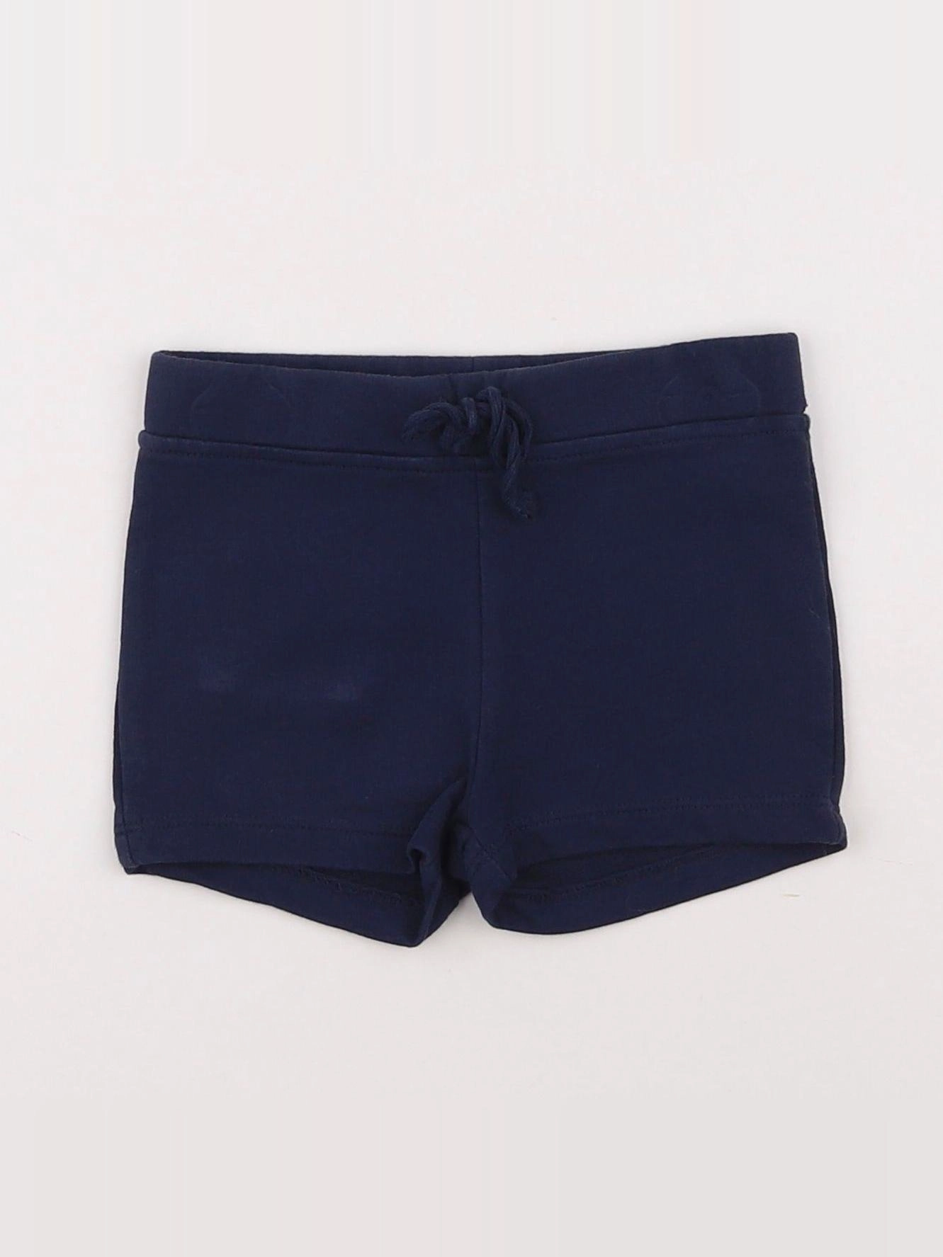 Boutchou - short bleu - 6 mois