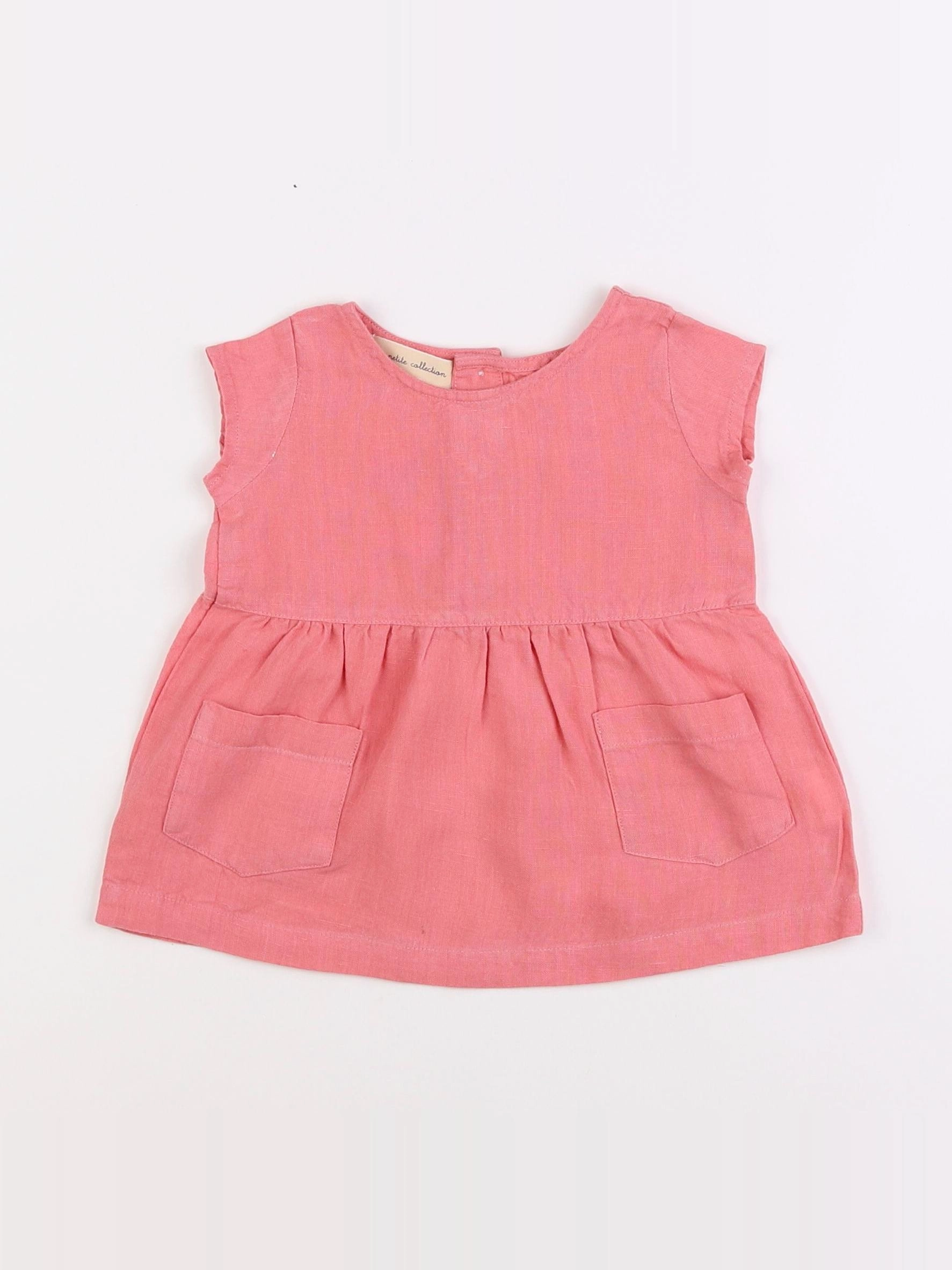 La Petite Collection - robe rose - 6 mois