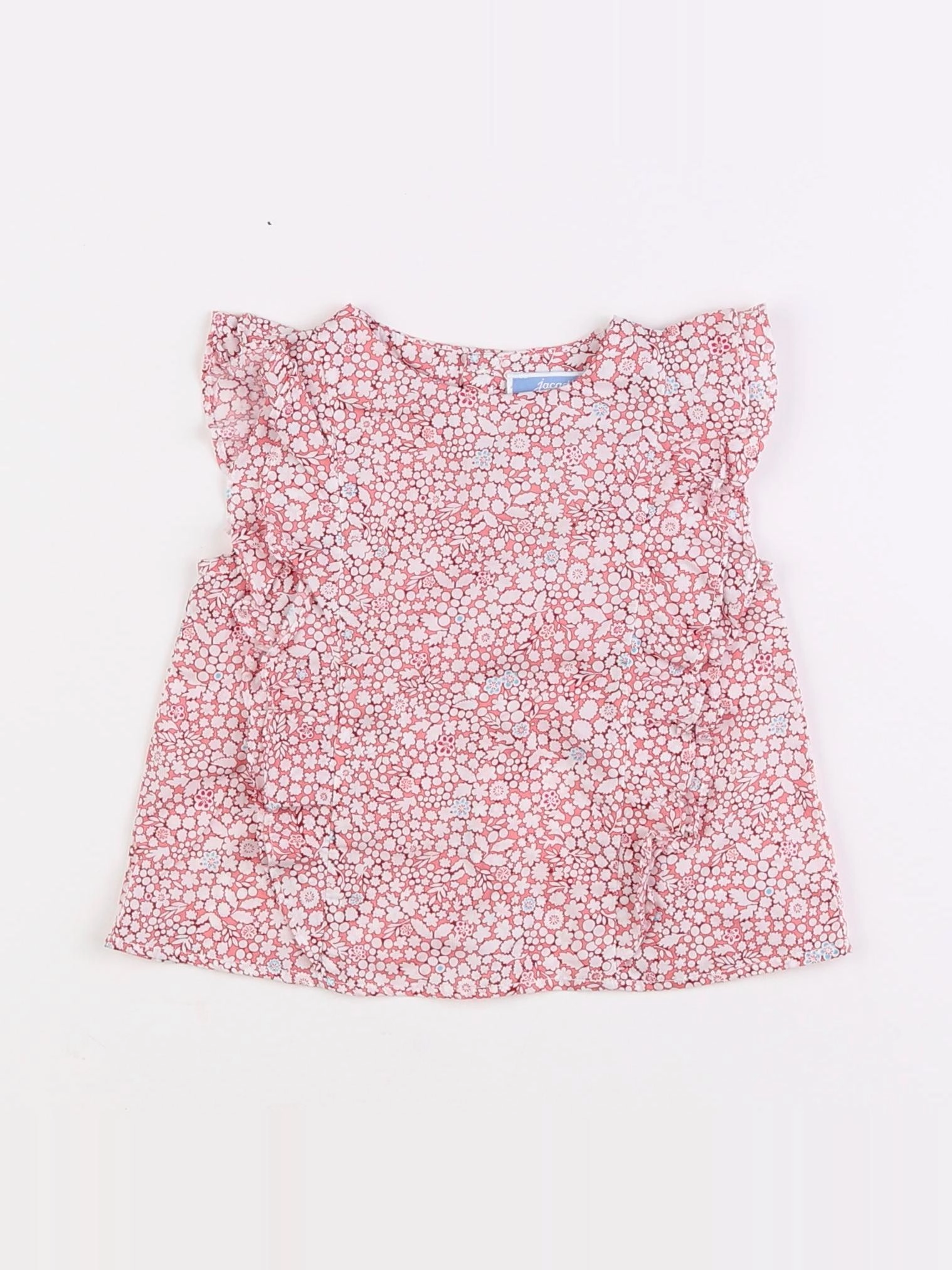 Jacadi - blouse liberty rose - 12 mois
