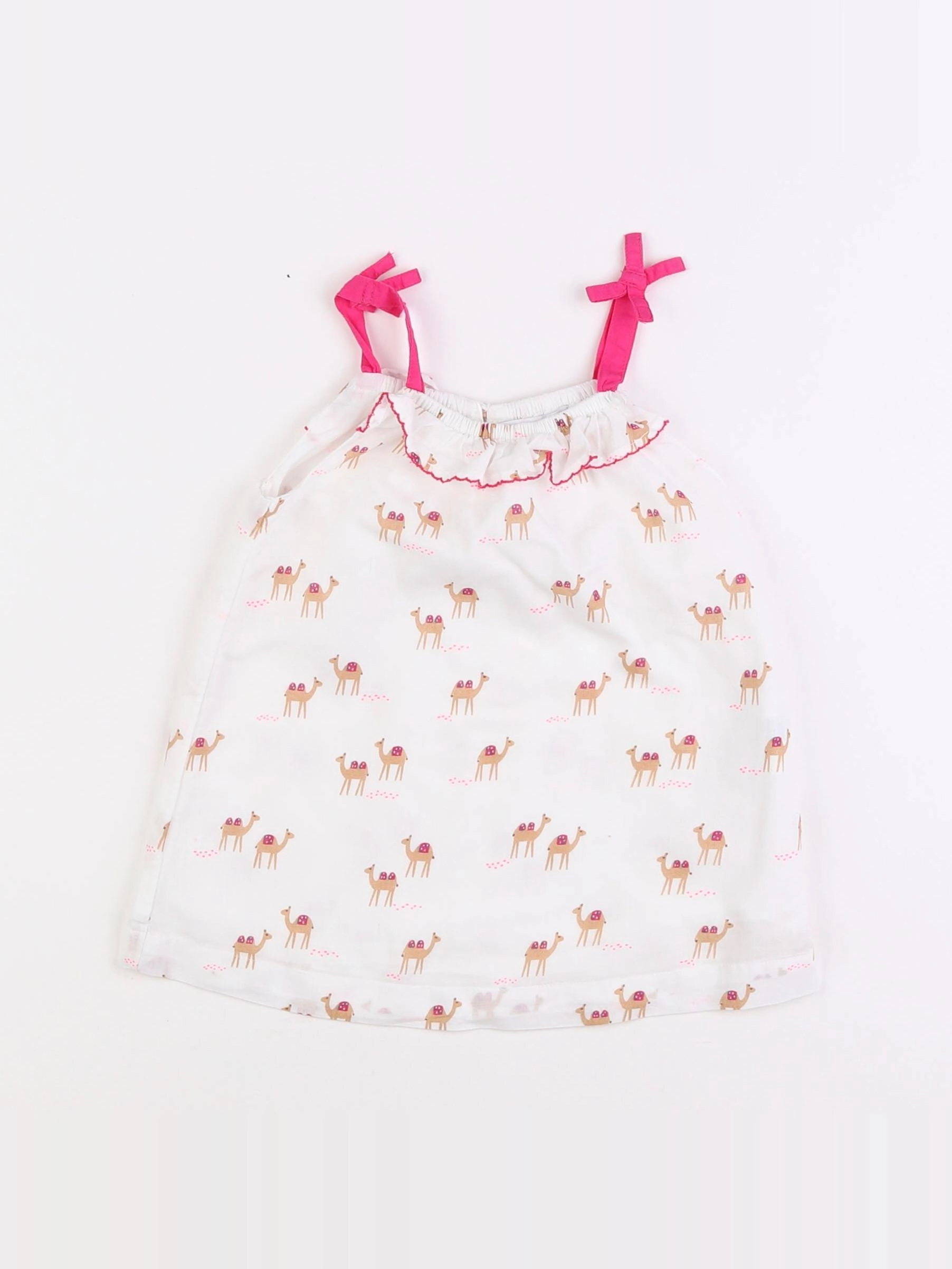 Cadet Rousselle - robe blanc - 6 mois