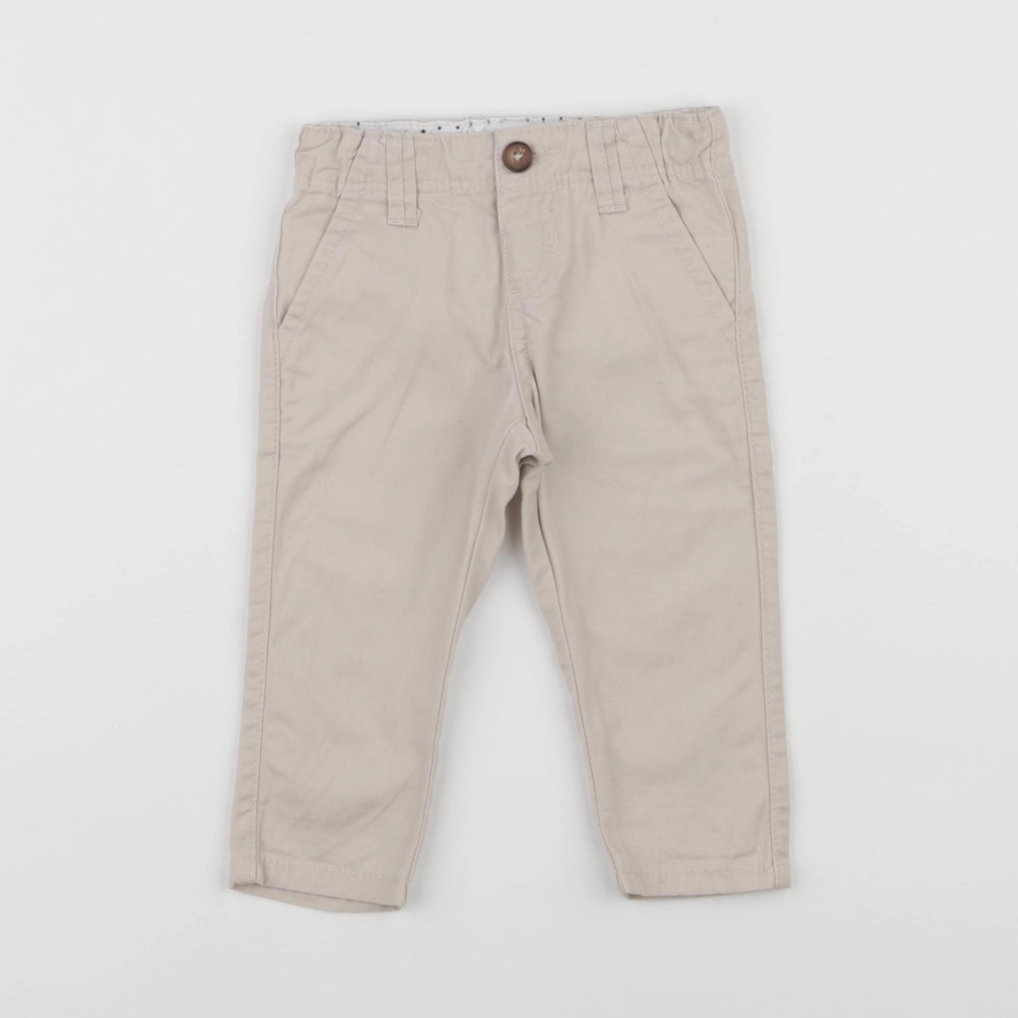 Boutchou - pantalon beige - 6 mois