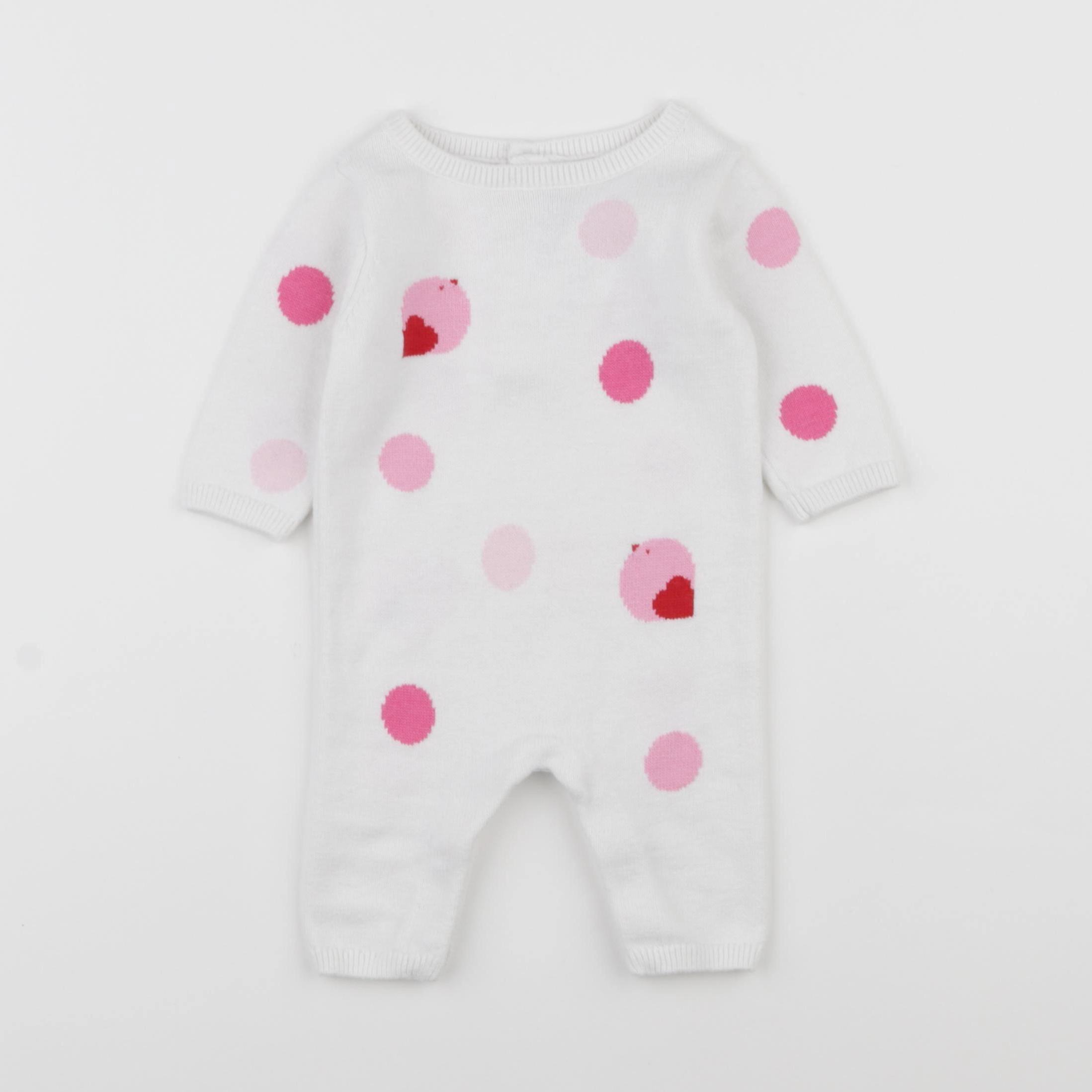 Jacadi - combinaison blanc - 3 mois